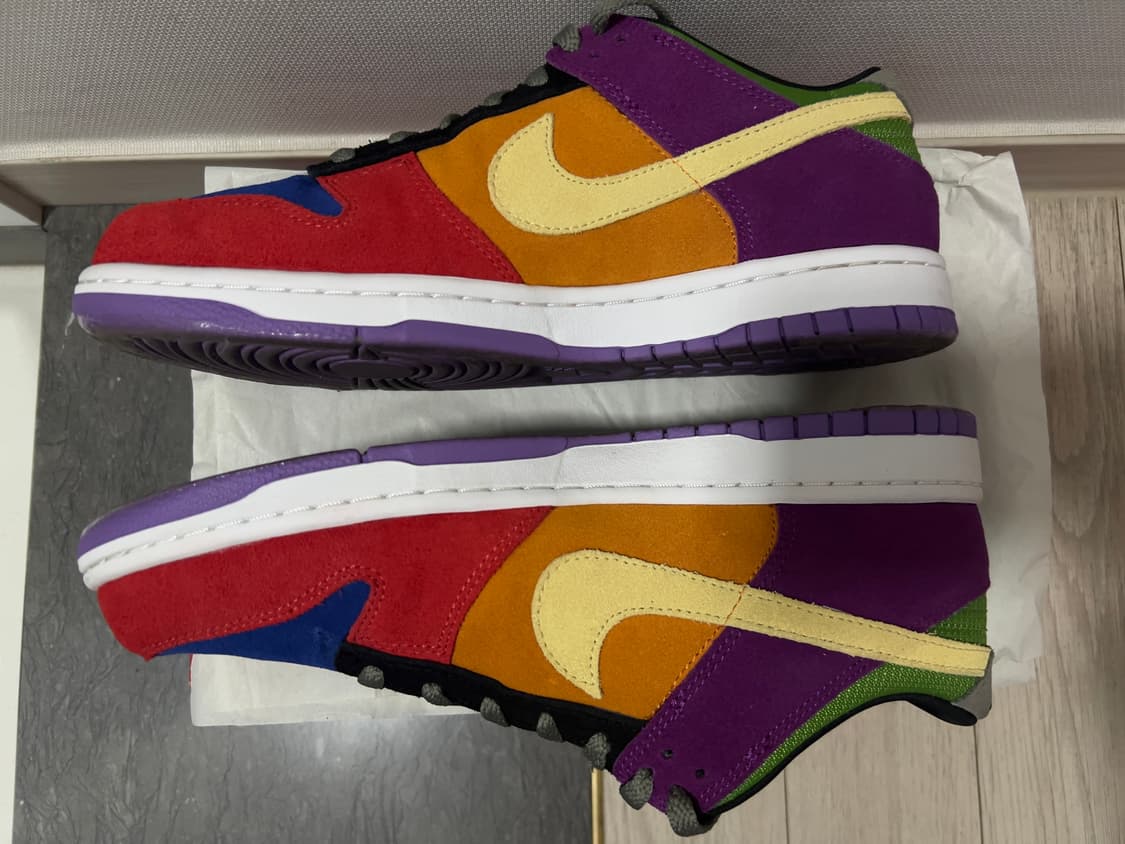 나이키 덩크 로우 바이오테크 레인보우 거의 새것(280) 상품이미지3