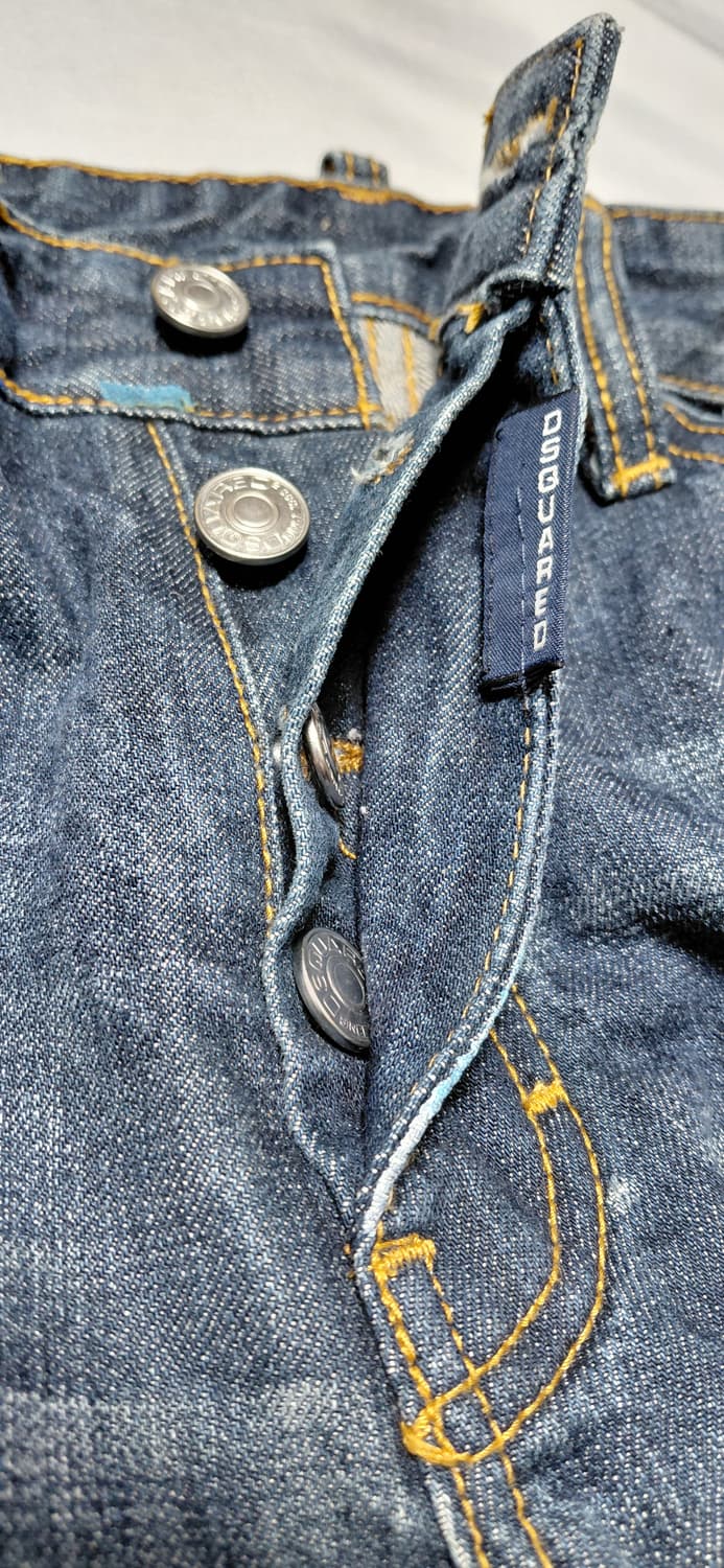 디스퀘어드2 청바지 데미지 디테일 46사이즈(30) 상품이미지5