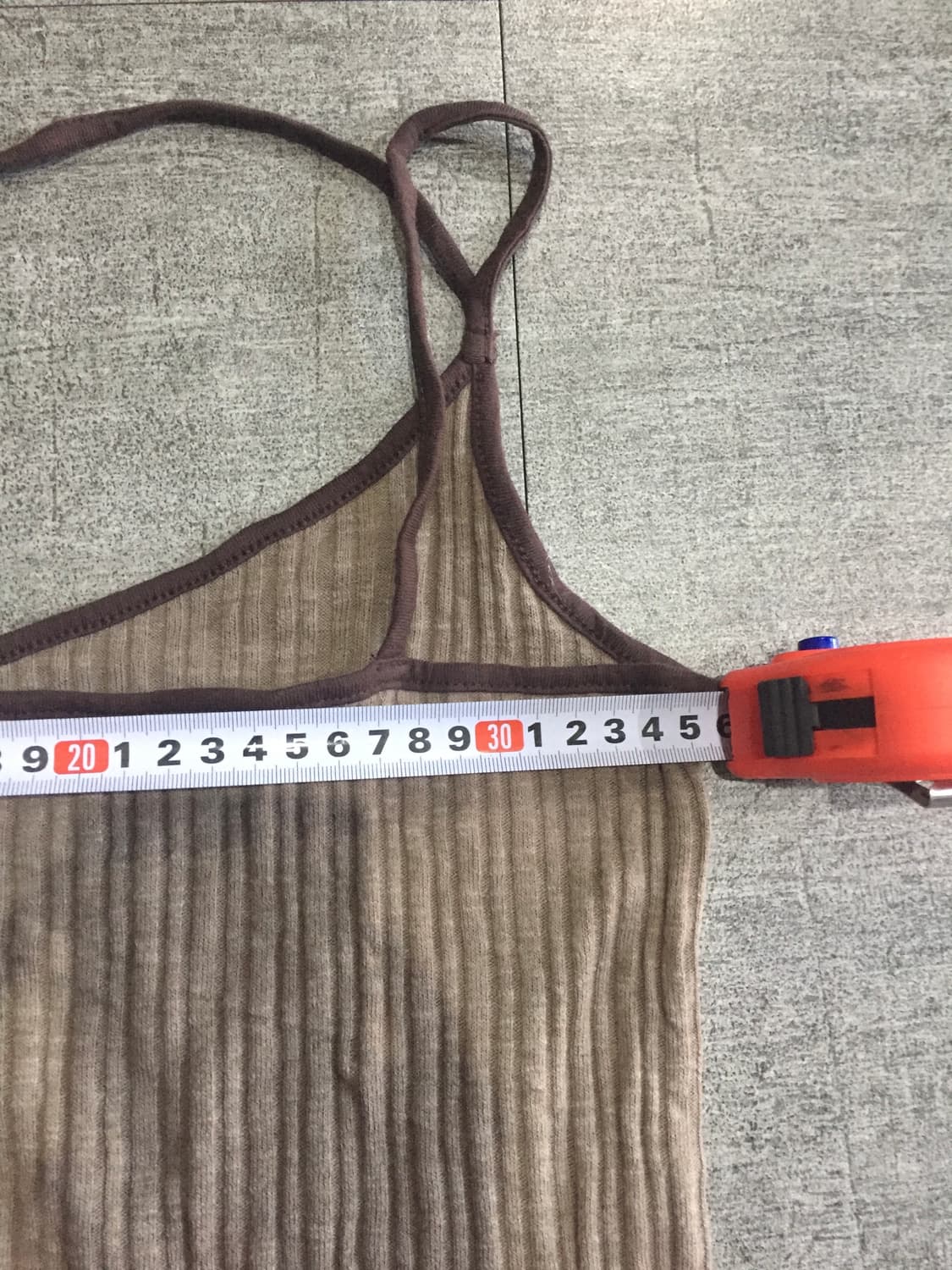 일본빈티지 Eniay 핀터깔 달천깔페어리 보헤미안 비대칭슬리브리스나시탑 상품이미지2