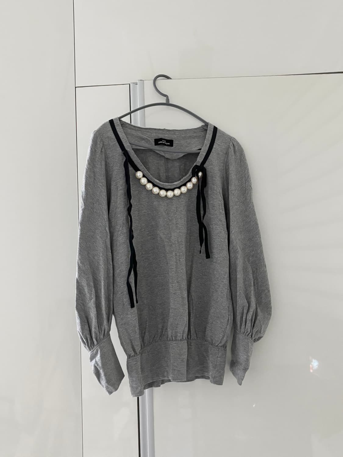 Tricot comme des garcons 꼼데가르송 펄 티셔츠 상품이미지1