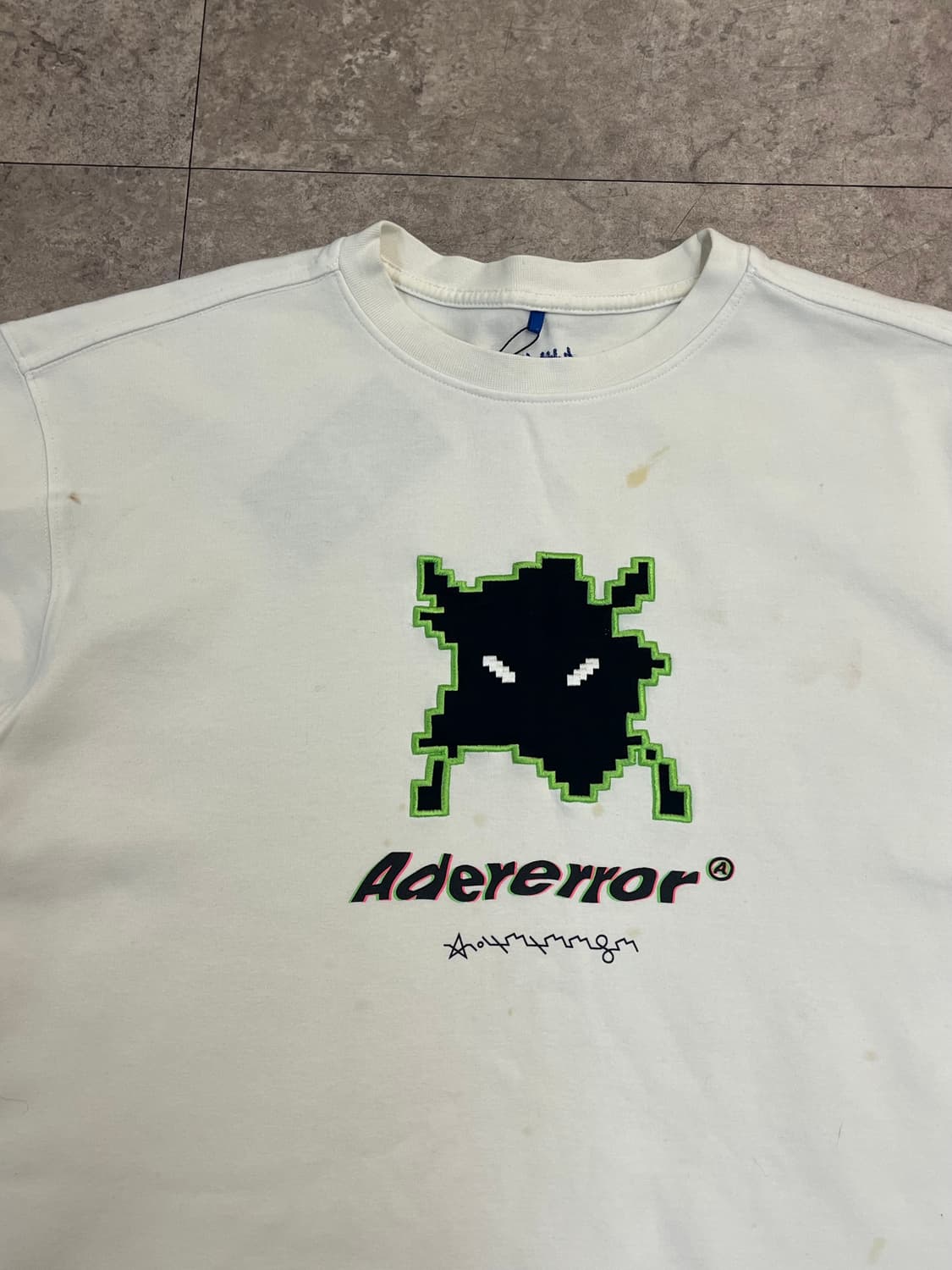 아더에러 베이더 반팔티 화이트 A2 #csz3588 상품이미지5