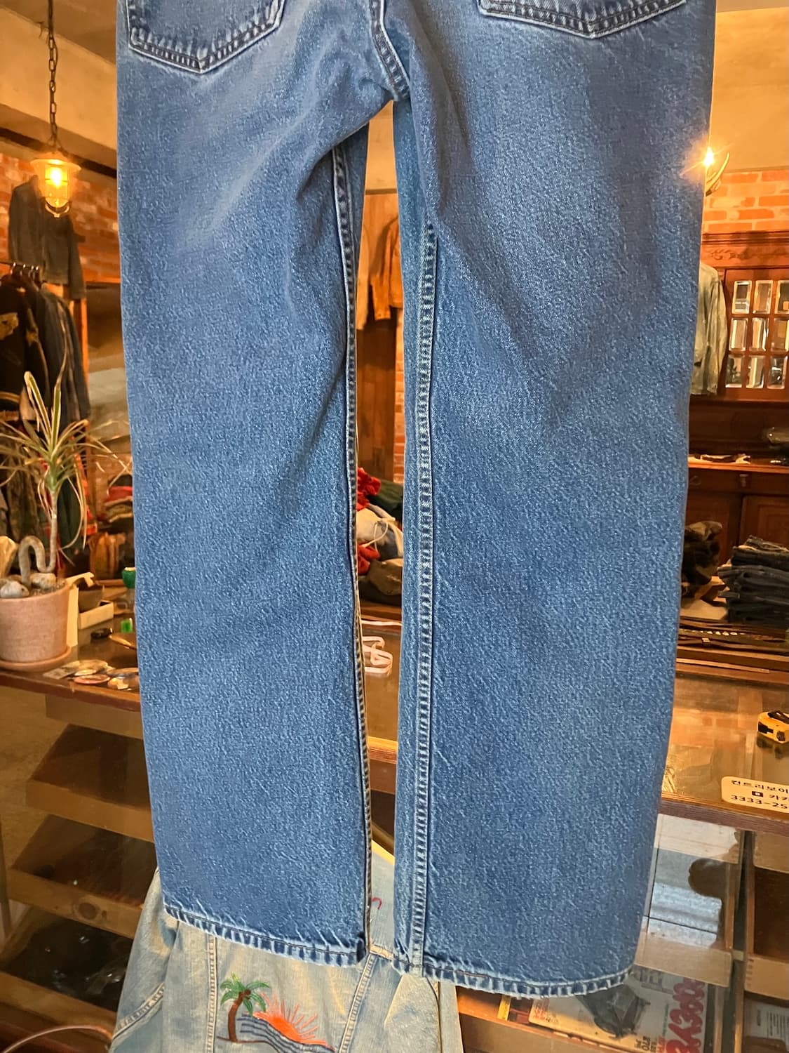 90s USA Levis 517 Boot Cut Denim Pants 상품이미지7