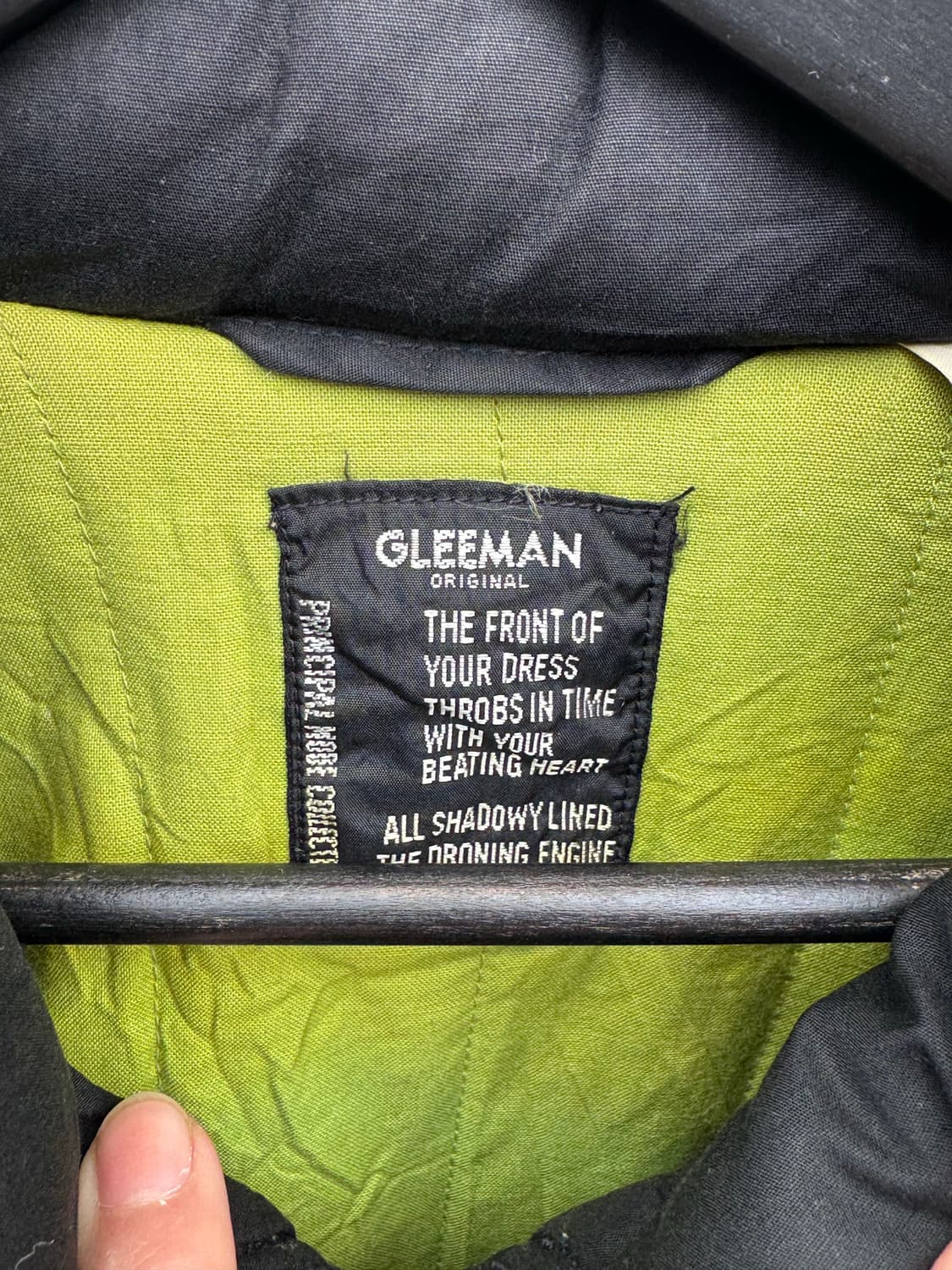 Gleeman 패치 레이싱 봄버자켓  상품이미지3