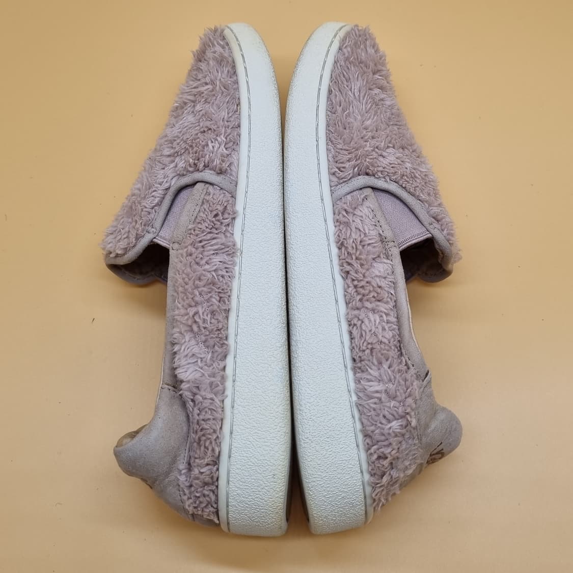 UGG 어그 RICCI 퍼 슬립온 실사이즈245 상품이미지5