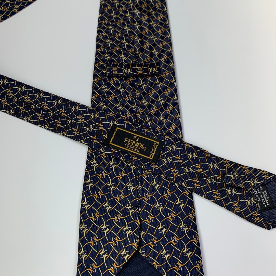 펜디(FENDI) FF모노그램 기하학적패턴 명품넥타이 A+등급 상품이미지6