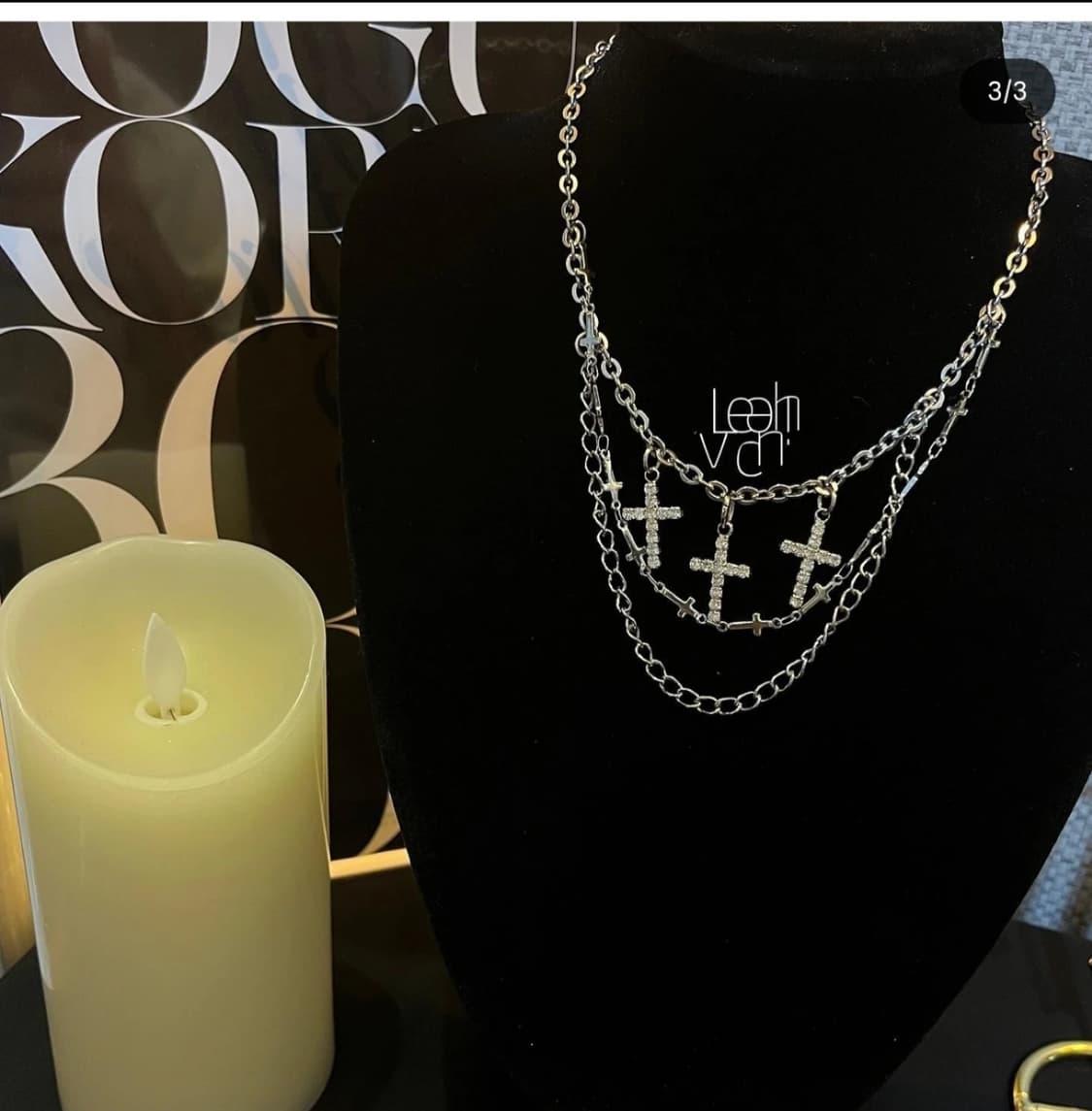 레체빈 십자가 서지컬 목걸이 상품이미지2