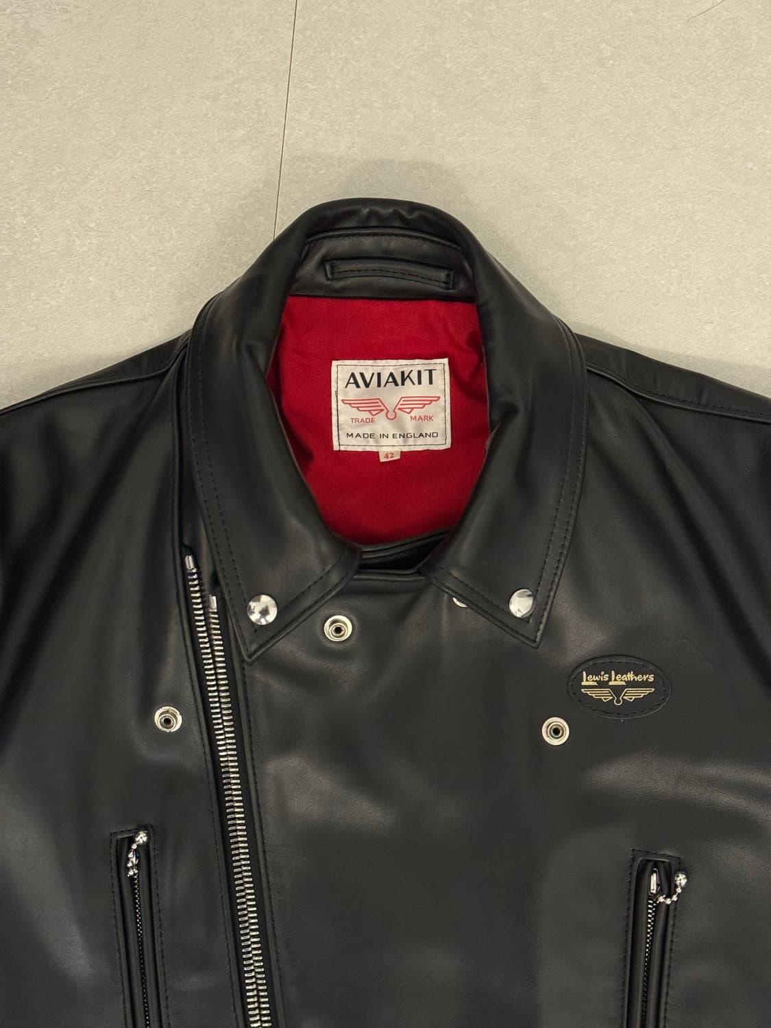 루이스레더 391 카우하이드 42R 레귤러핏 상품이미지3