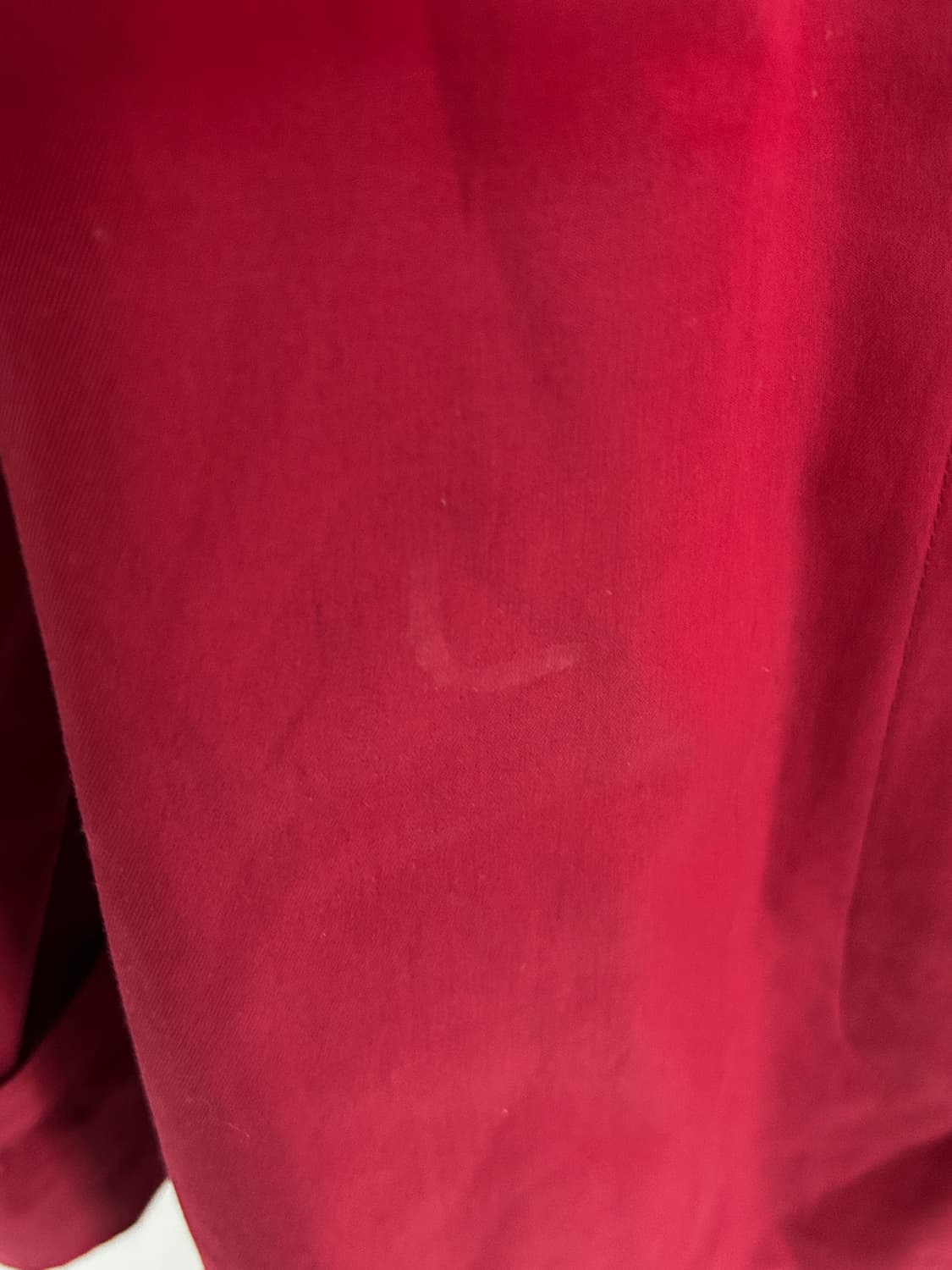 닥스 체크 안감 레드 코트 상품이미지5