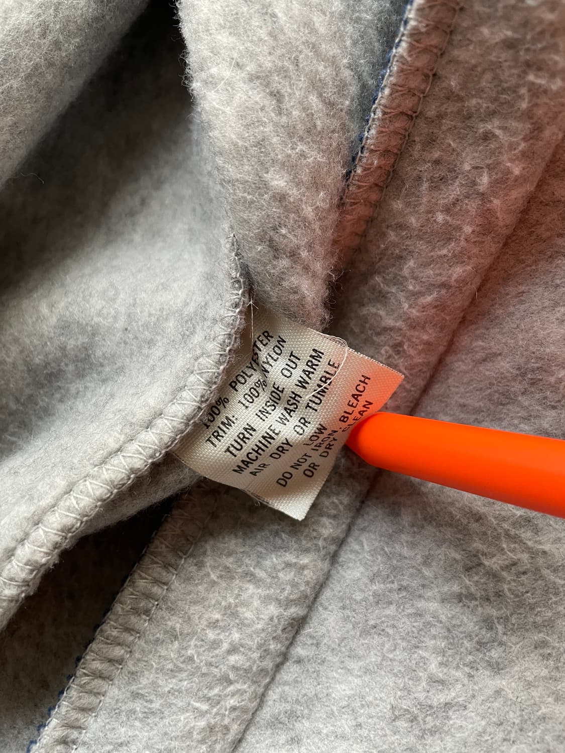 80s 파타고니아 신칠라 그레이 플리스 자켓 상품이미지7
