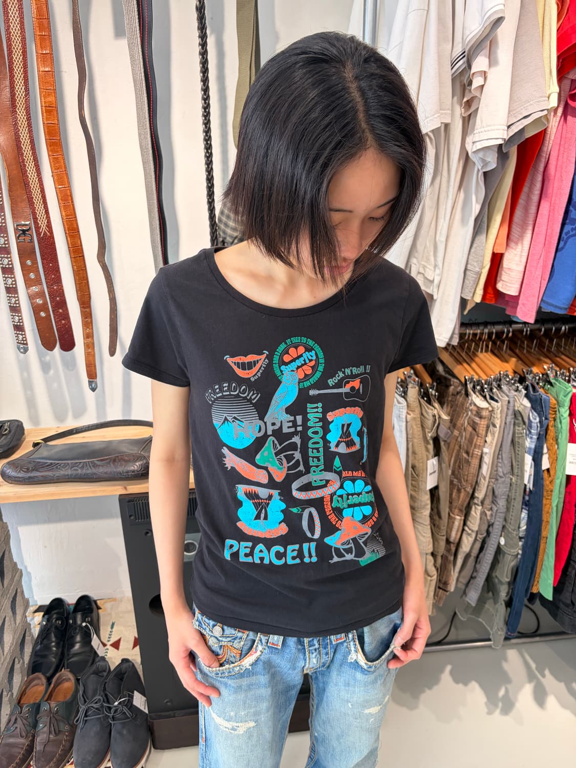 DALUC 슈퍼플라이 아카이브 티셔츠 L 상품이미지2