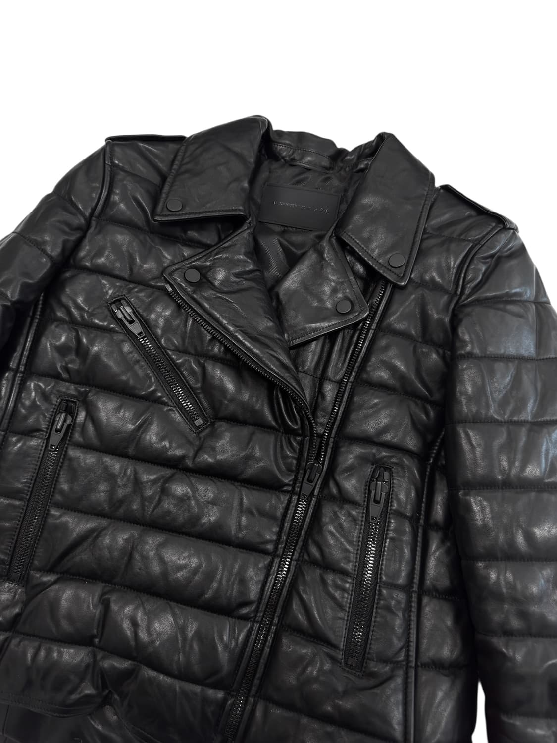 알렉산더왕 x H&M 소가죽 라이더 패딩 상품이미지3