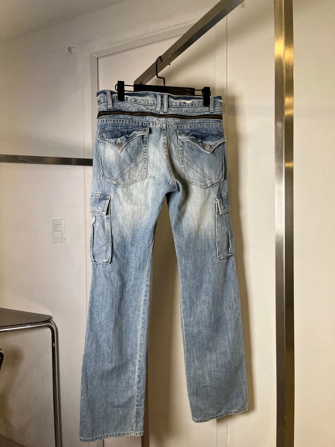 Detail Cargo Wide Denim Pants 상품이미지9