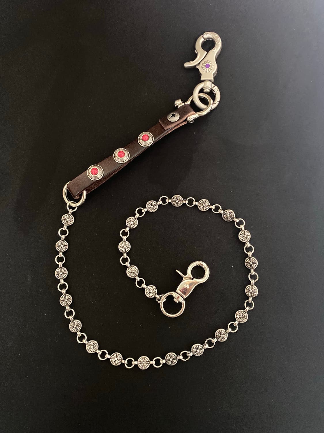 가죽 링크 팬츠 체인 상품이미지2