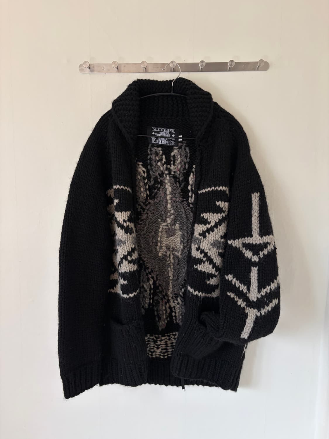 (46) 마하리시 핸드메이드 코위찬 가디건 상품이미지1