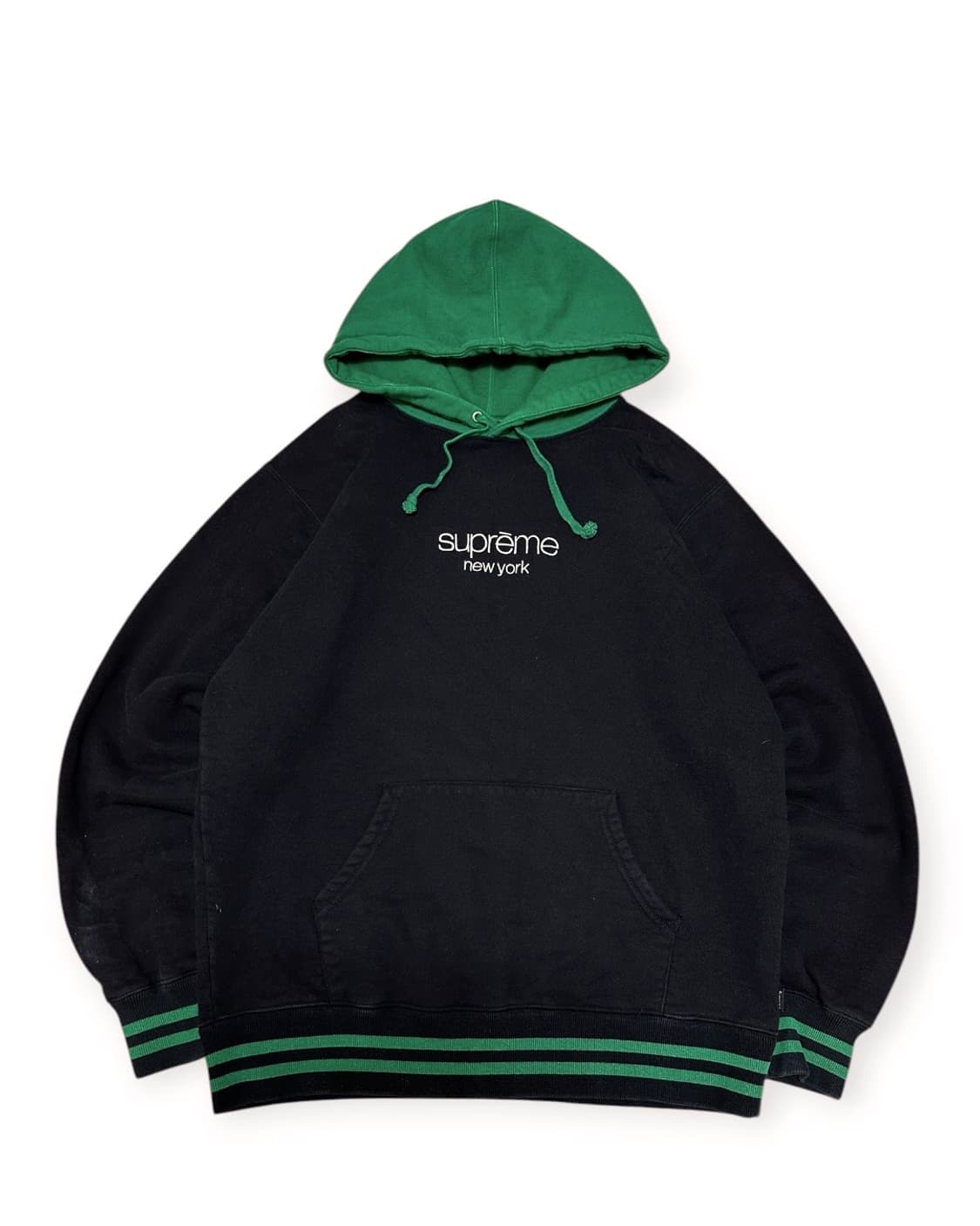 슈프림 뉴욕 투톤 후드티 상품이미지1