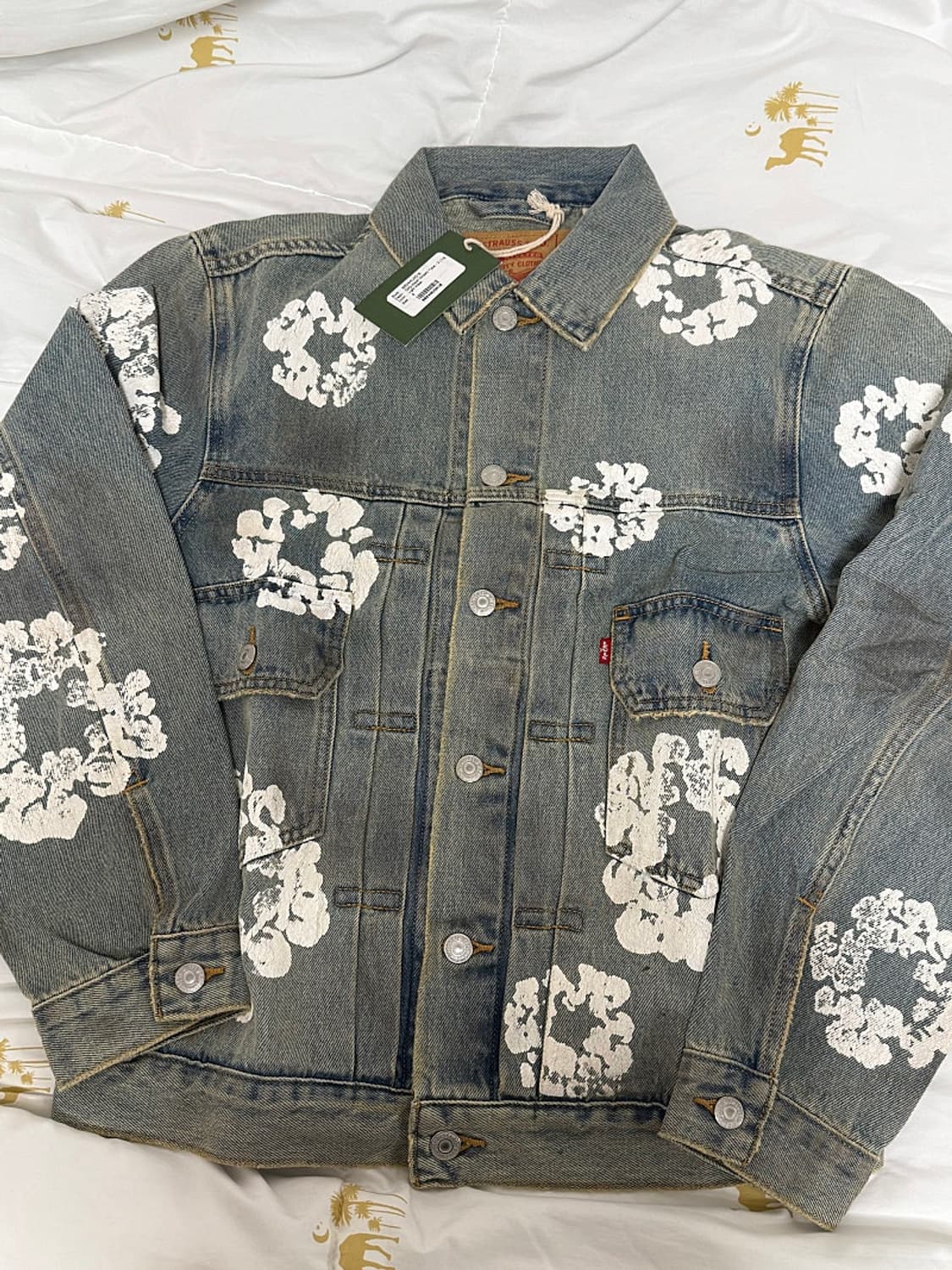 [L] 데님티어스 리바이스 타입2 더티워싱 데님자켓 상품이미지2