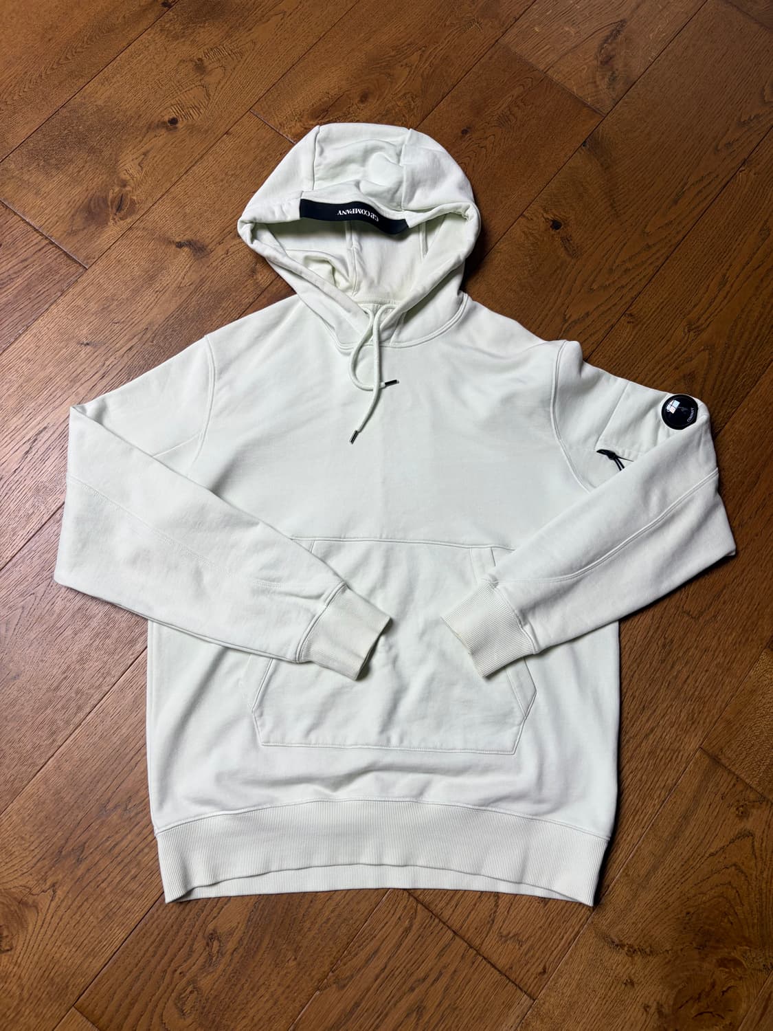 CP 컴퍼니 렌즈 후드티 XL 연한 그린 상품이미지2