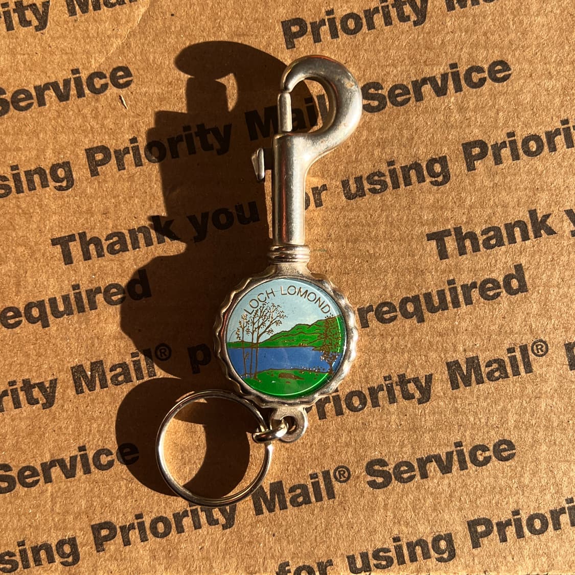 90s vtg Loch Lomond Scenic Keyring 상품이미지1