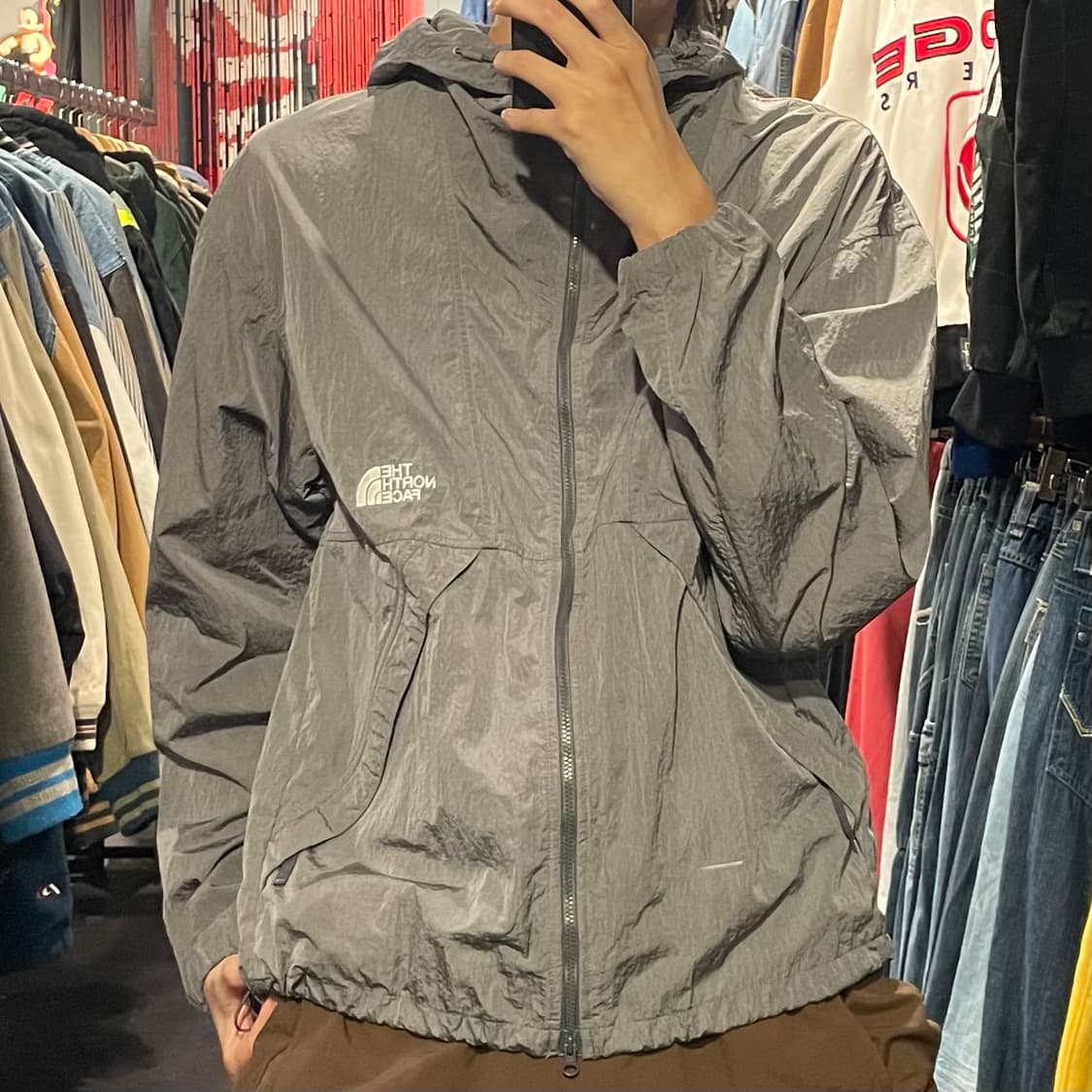 [IM] north face 노스페이스 라이트그레이 바막  상품이미지2