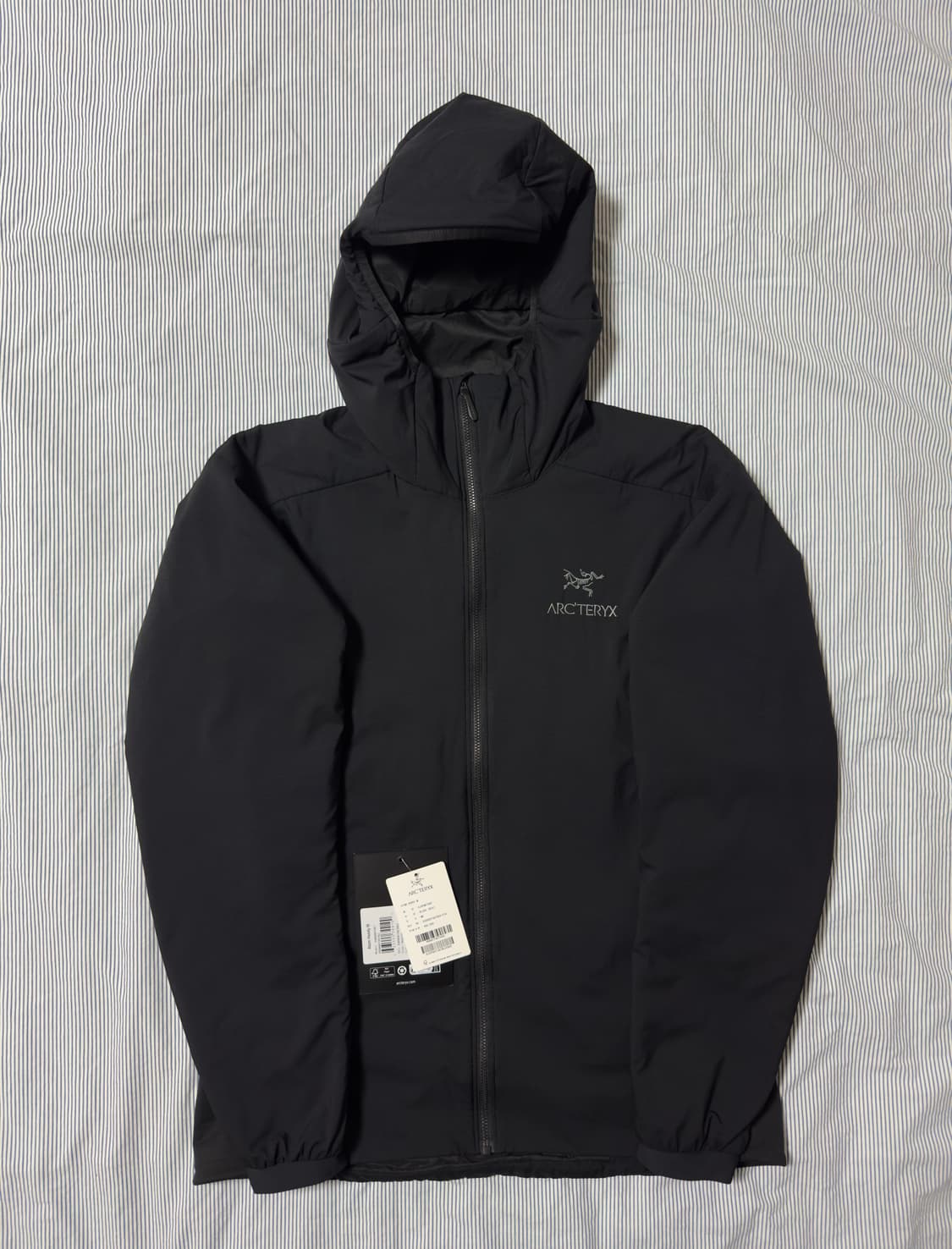 (S급/택보유) 아크테릭스 아톰 후디 블랙 M 상품이미지2