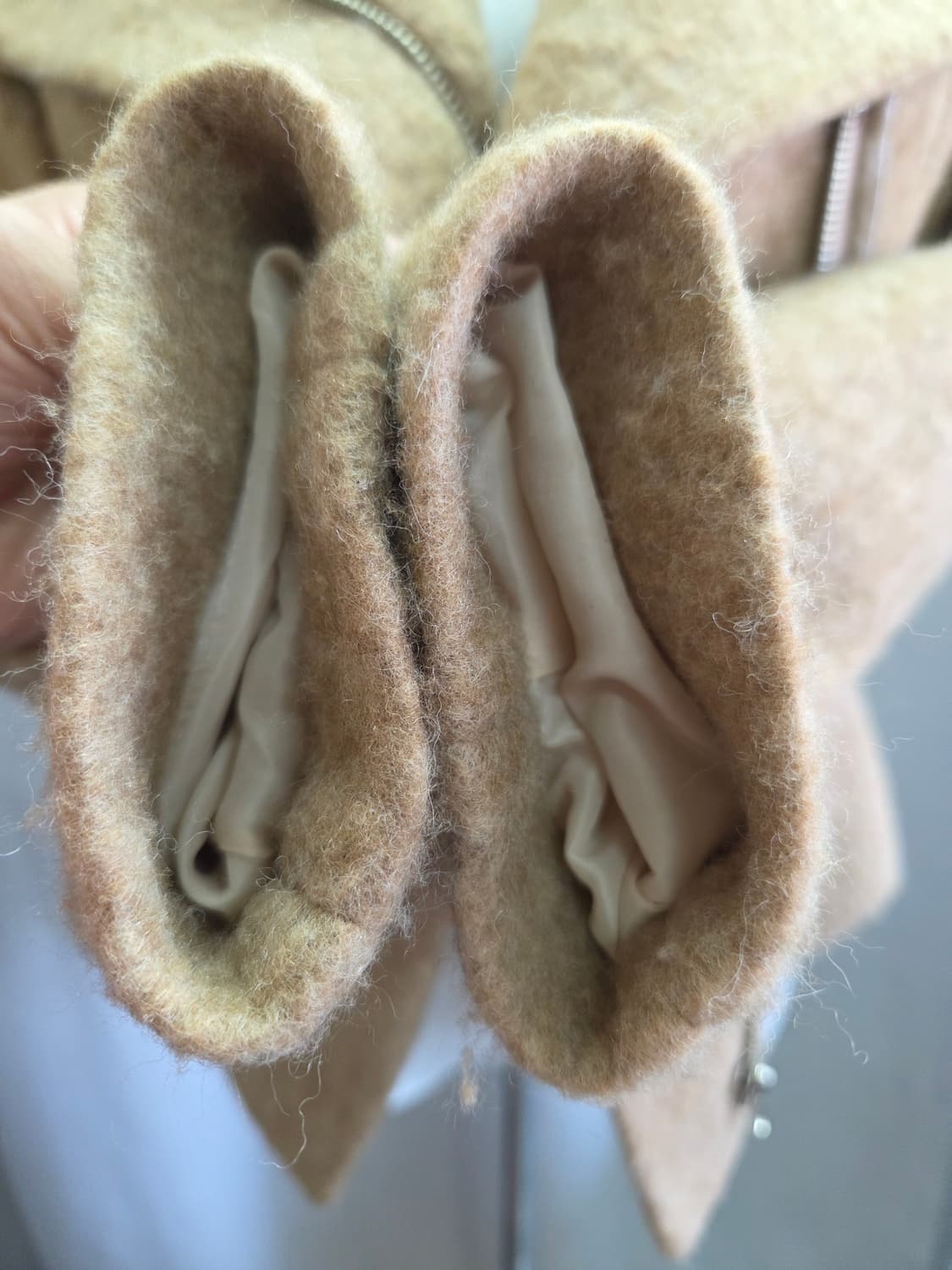 TIME 모 자켓 베이지S #  상품이미지6