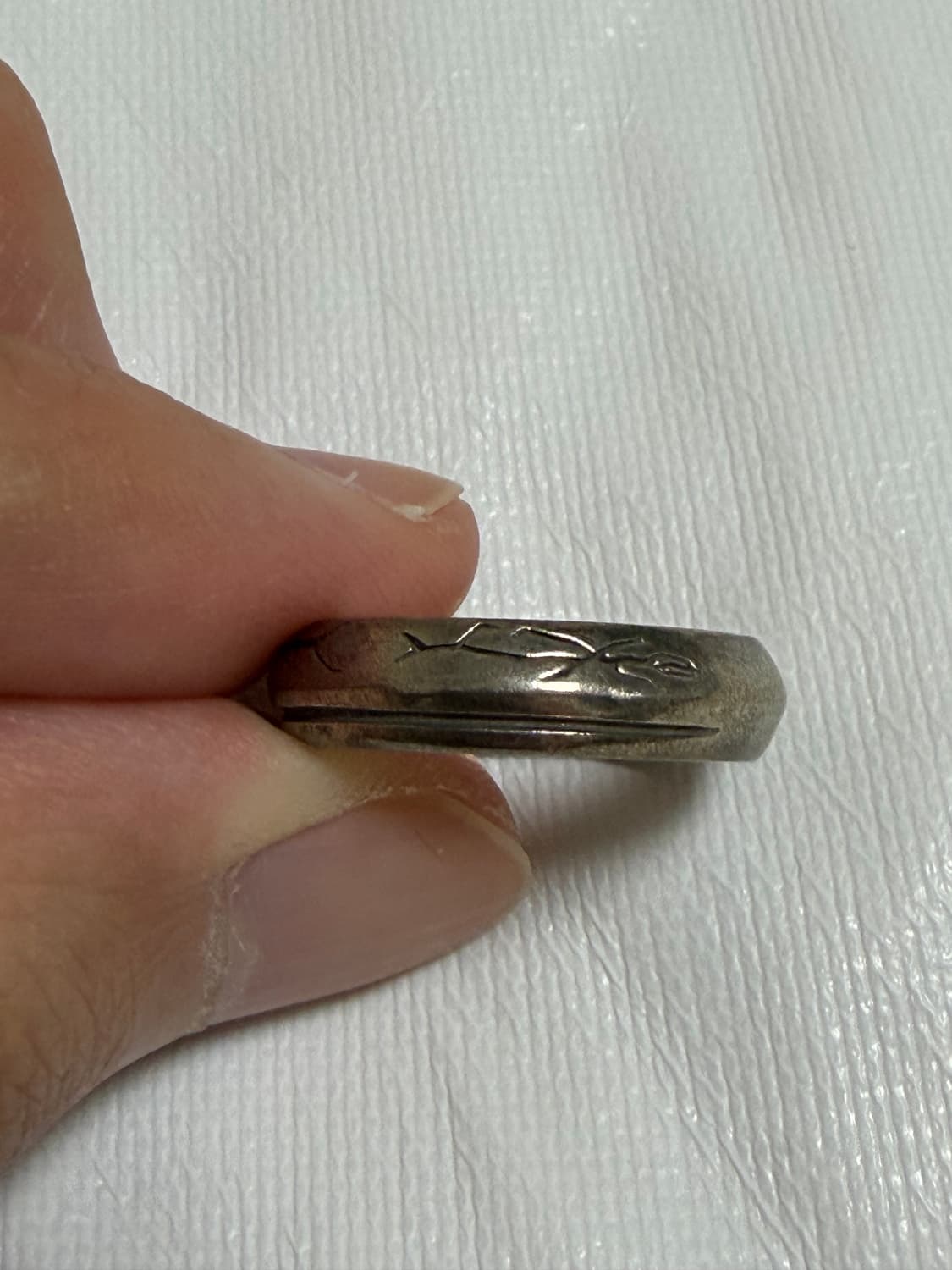 바호스튜디오 wood line ring 상품이미지1