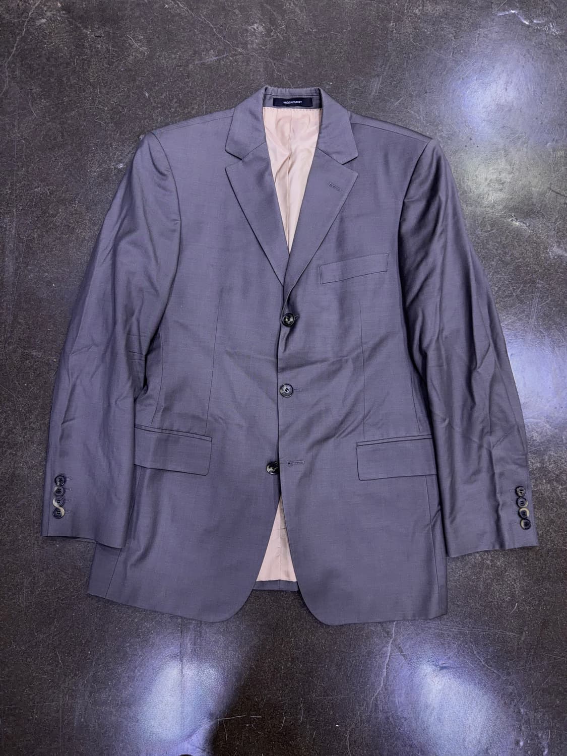 휴고보스 싱글 3버튼 블레이저 그레이 자켓 100 상품이미지1