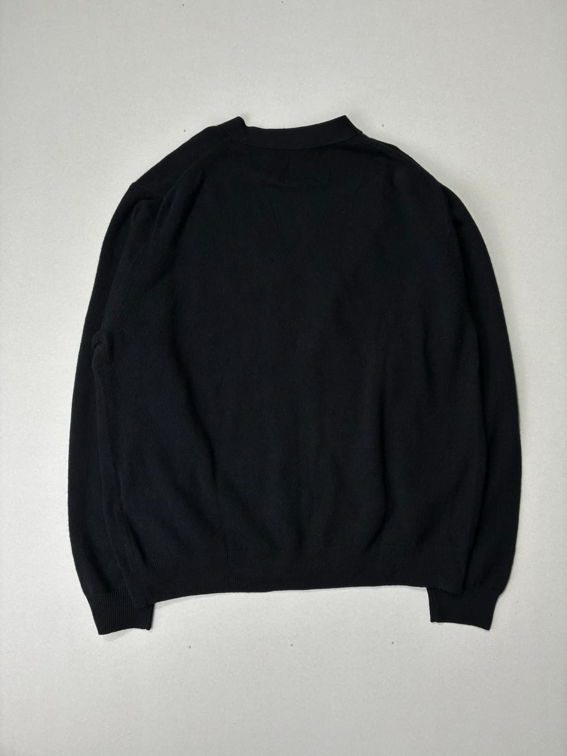 DANTON 단톤 램스울 브이넥 가디건 블랙 44사이즈 상품이미지4