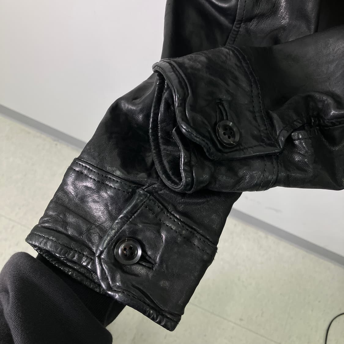 아바하우스 양가죽 램스킨 자켓 46 상품이미지7