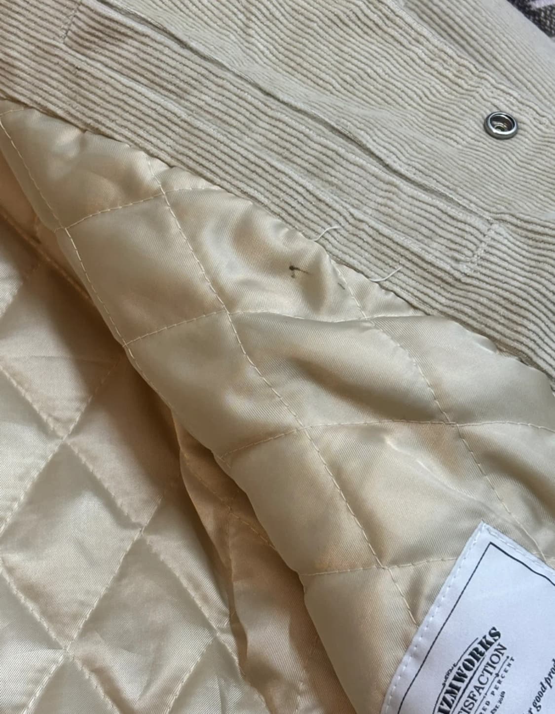 프리즘웍스 코듀로이 바시티 자켓/M 상품이미지8