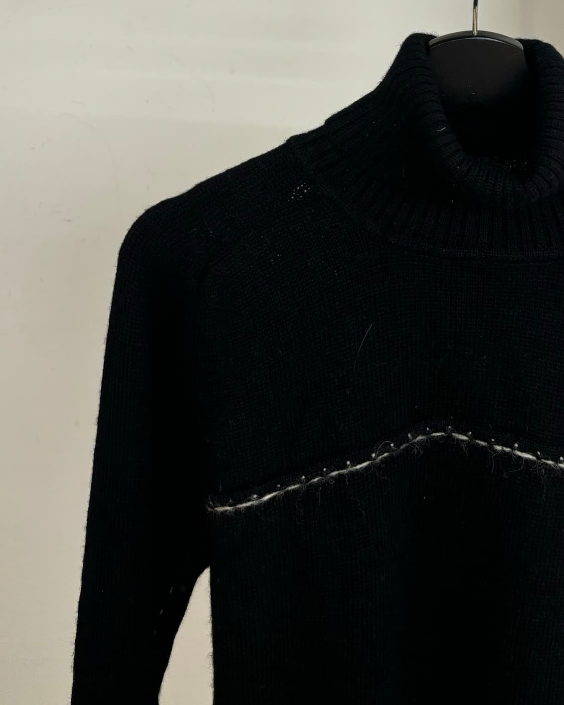 이세이 미야케 스티치 니트 터틀넥 스웨터 상품이미지3