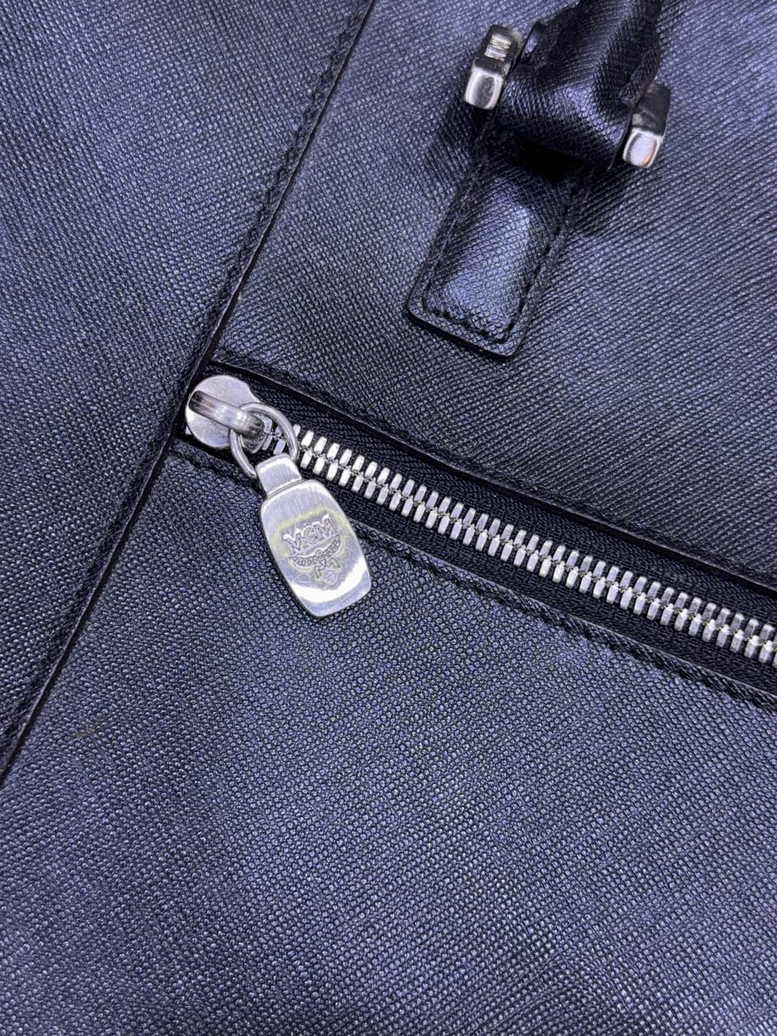 MCM 사피아노 브리프케이스 서류가방 크로스백 블랙 상품이미지4