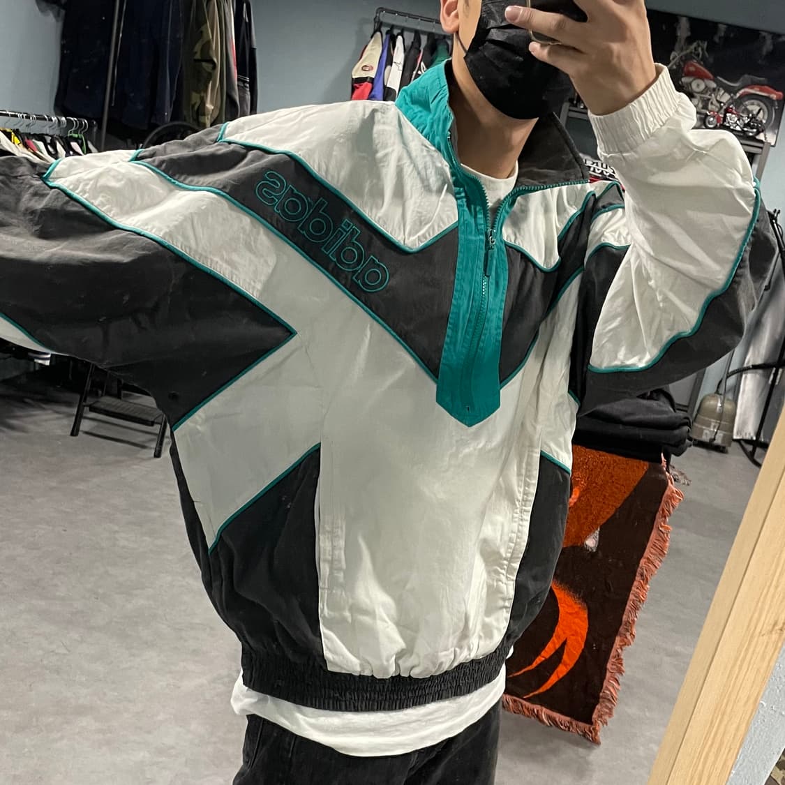 90s 아디다스 아노락 바람막이 (105-110) 상품이미지9