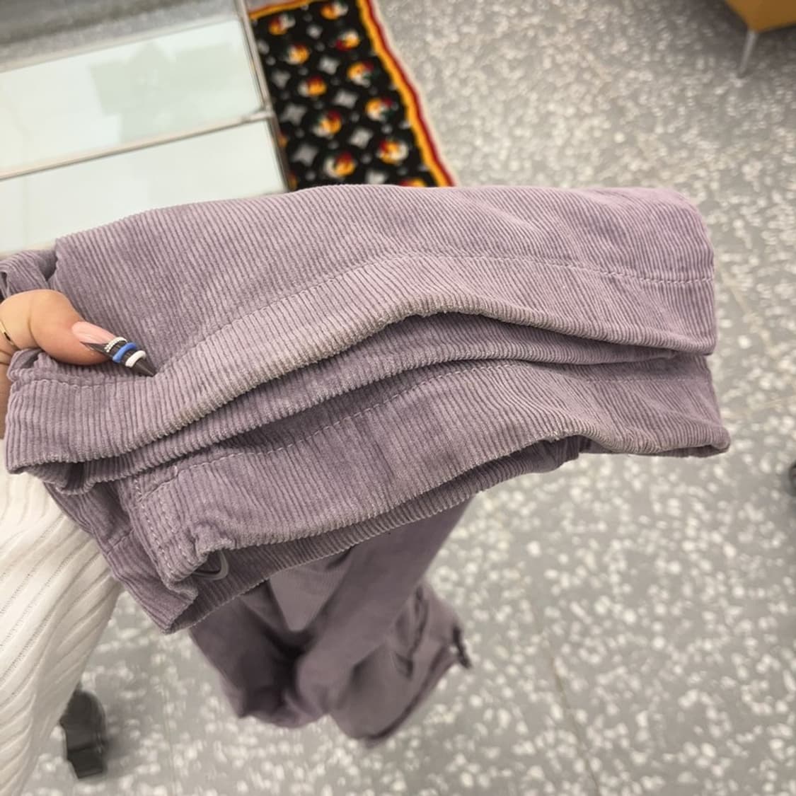 후아유 빈티지 Y2K 00's 연보라 카고팬츠 M C07675 상품이미지8