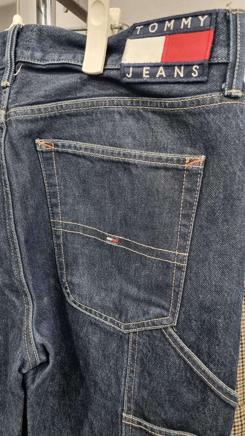 타미진 테이퍼드 카펜터진 허리단면46(34~35) 기장103 상태8/10 상품이미지4