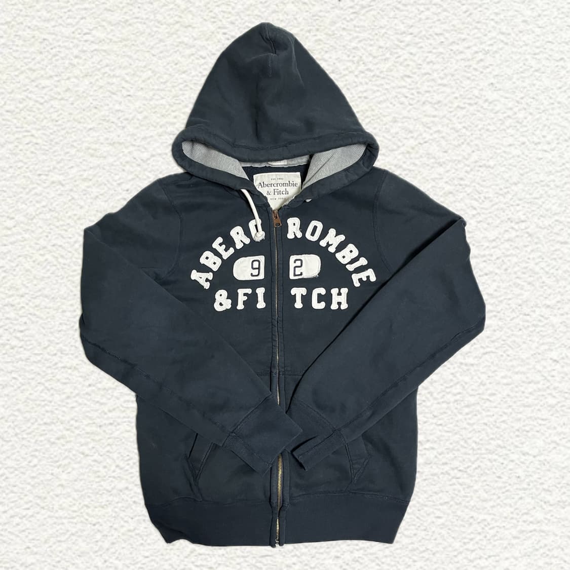 아베크롬비 네이비 후드집업 XL 상품이미지1
