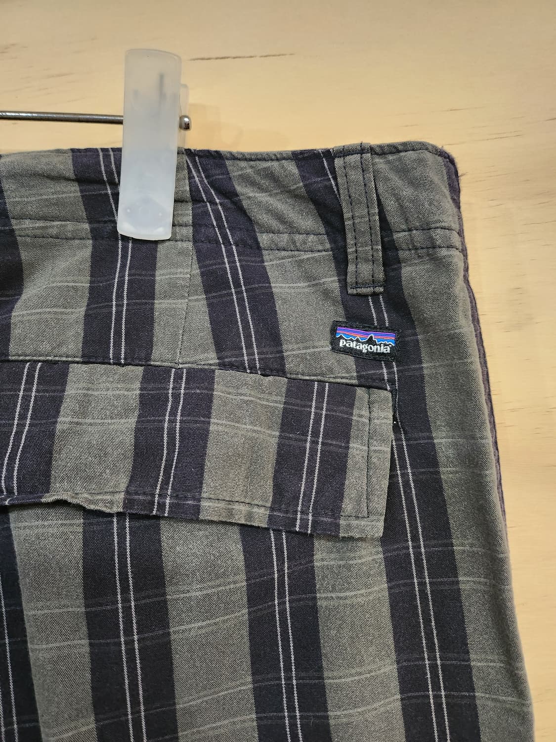 453) 파타고니아 체크 카고 반바지 상품이미지3