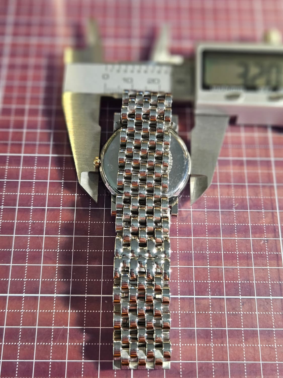 알프레도 베르사체 실버 메탈 시계 쿼츠 상품이미지4