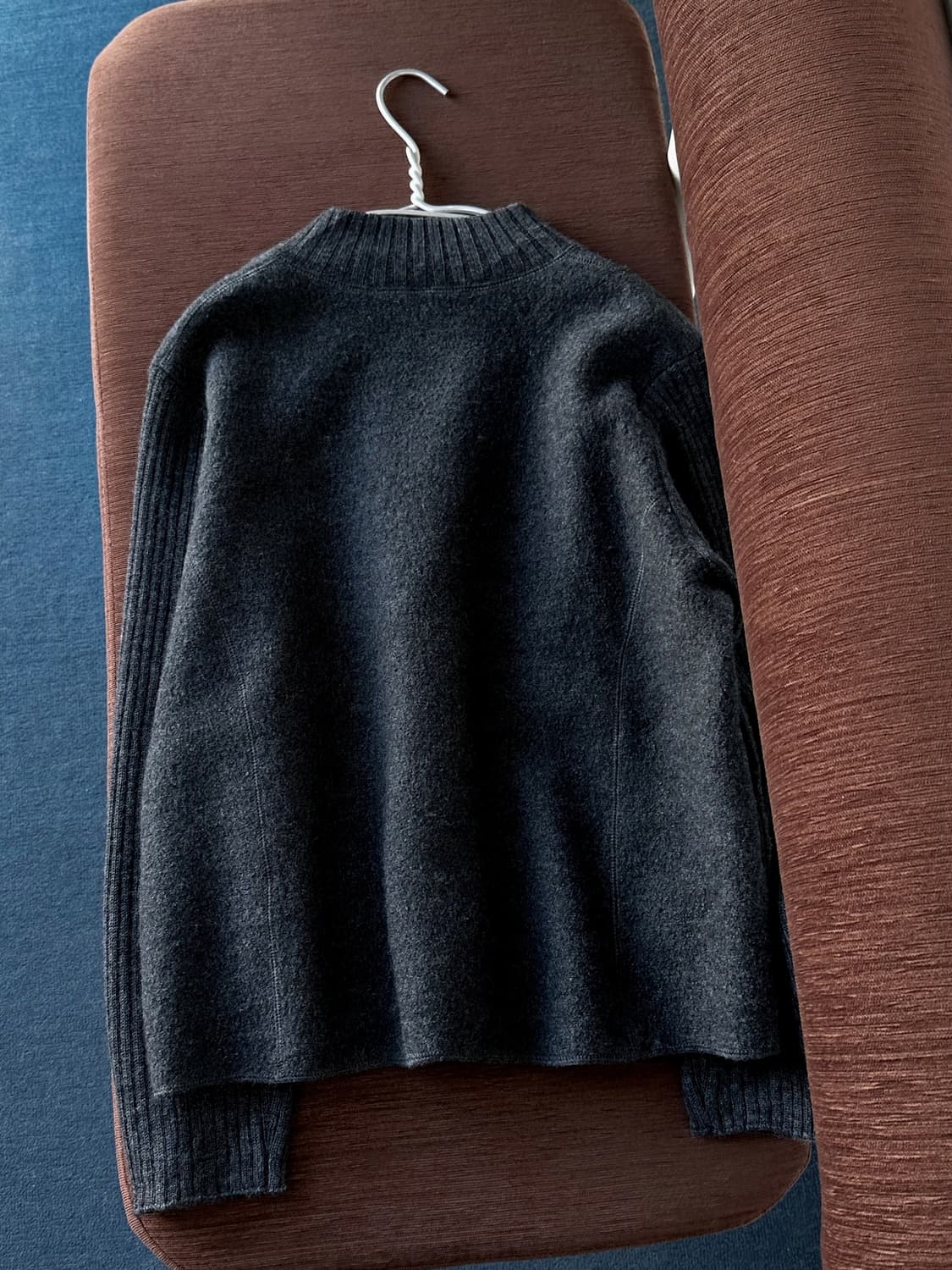 Wool boucle felted zip jacket 상품이미지8