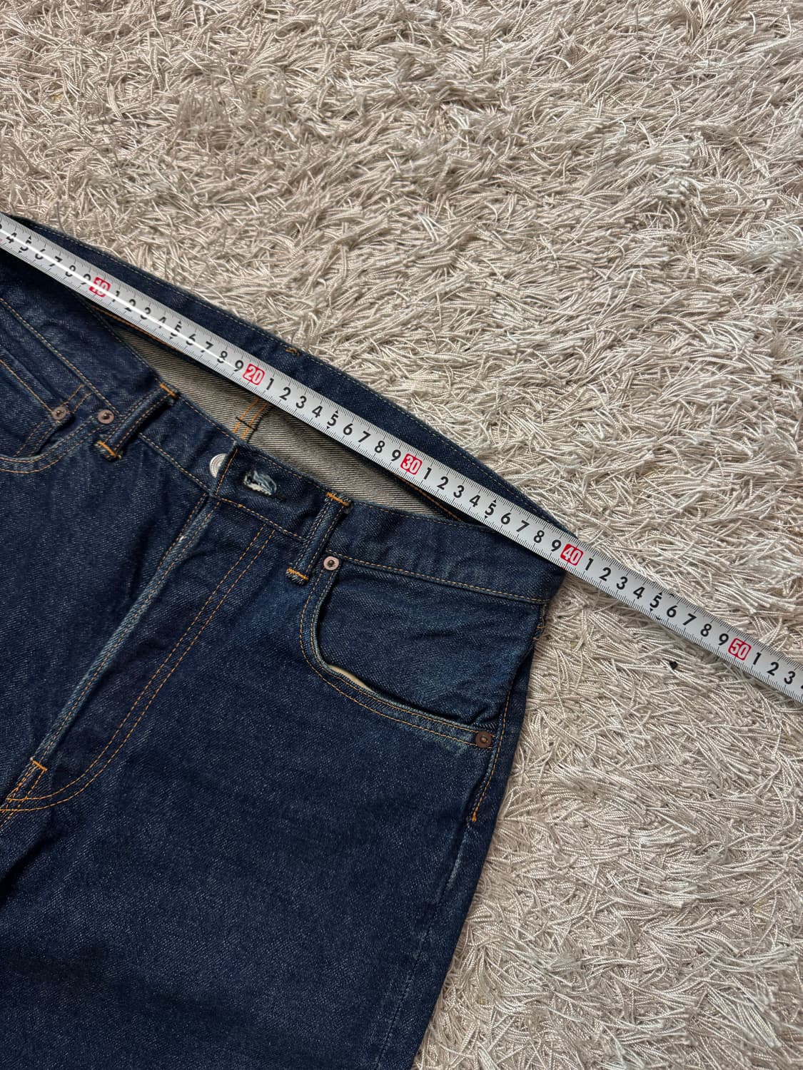 [A.presse] 아프레쎄 Washed Denim pants E 상품이미지6