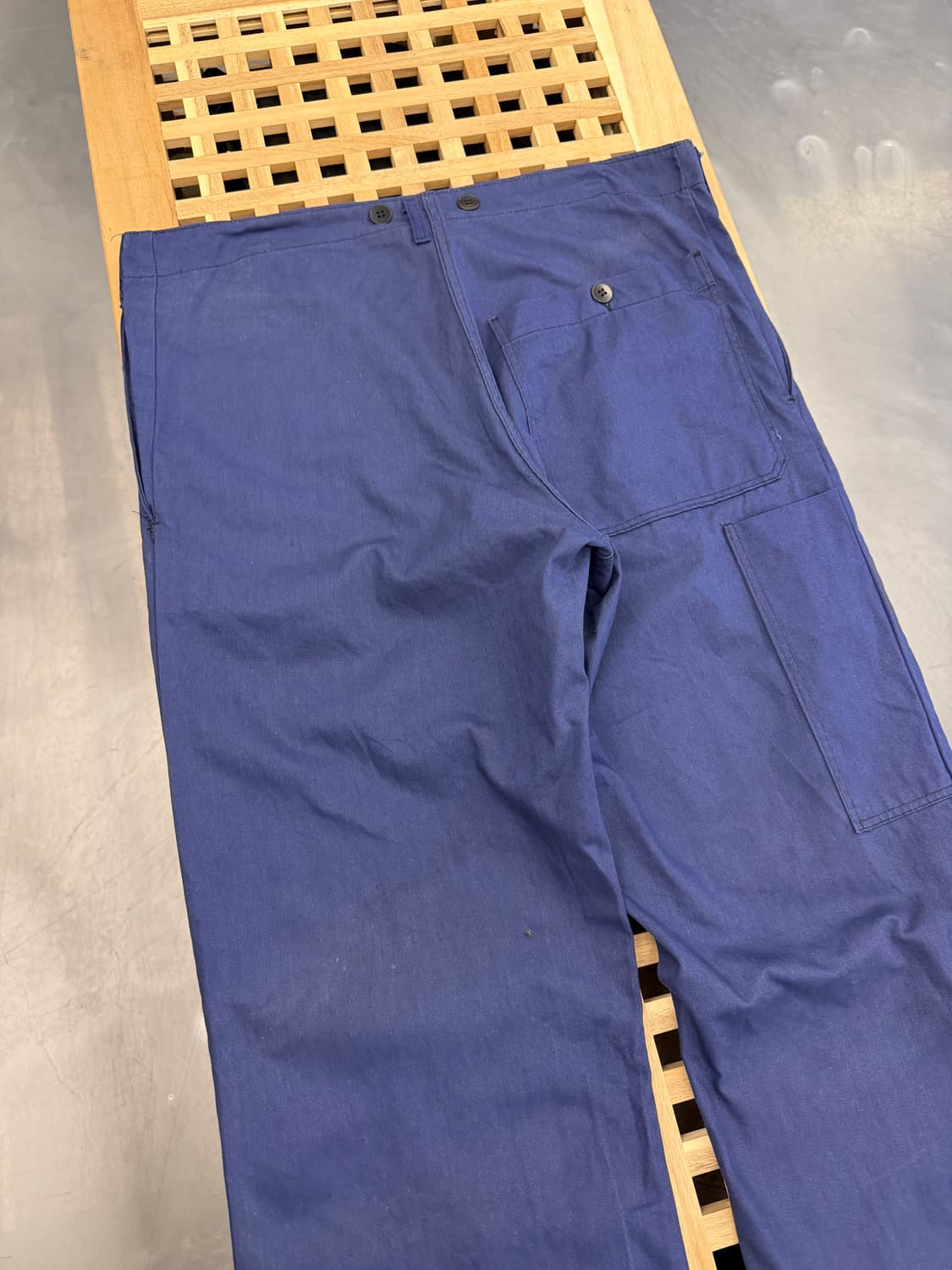 OLD EURO WASHED NAVY FRENCH 빈티지 프렌치워크팬츠 상품이미지10