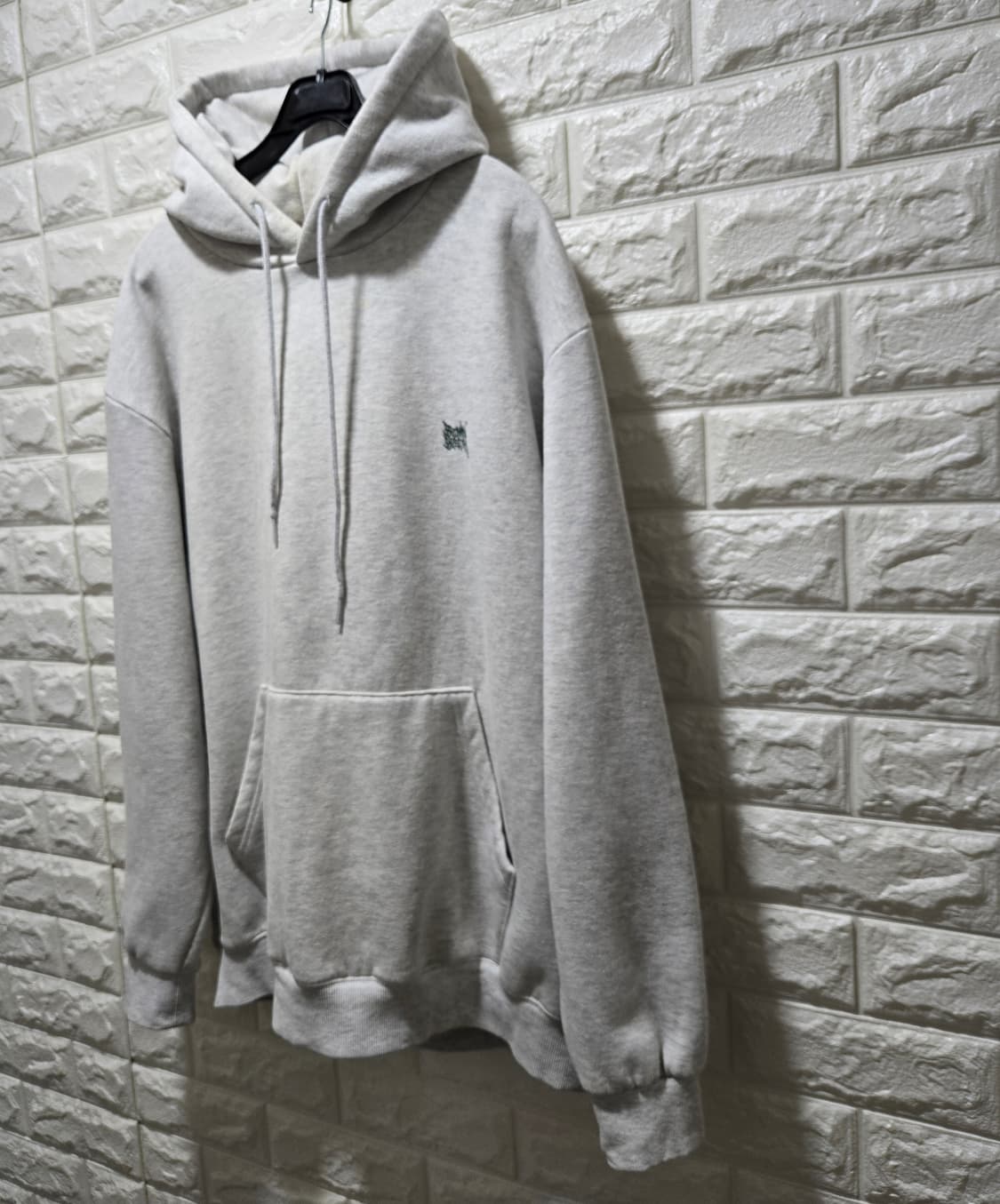 브라운 브레스 기모 후드티 후디 L 상품이미지3