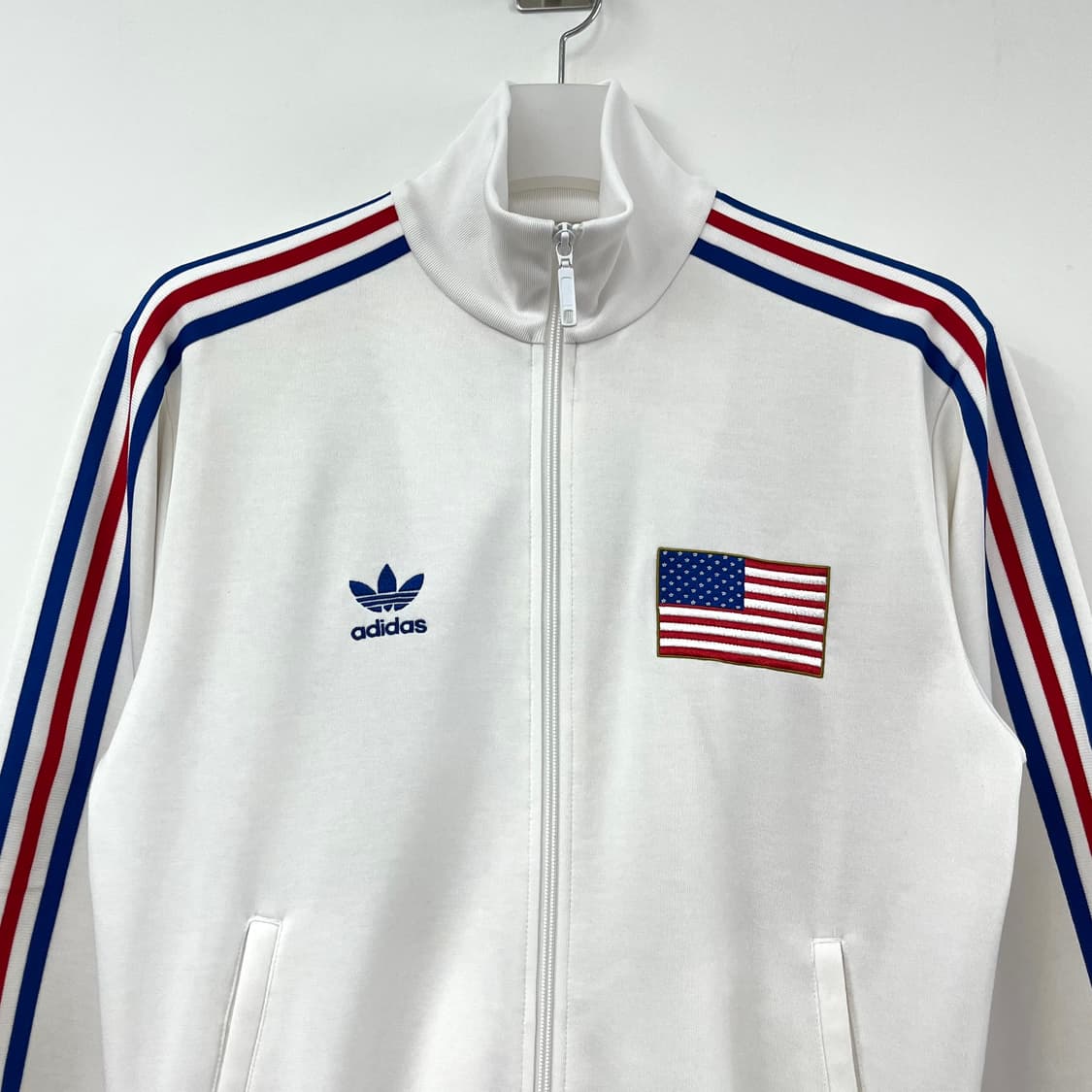 아디다스 USA 성조기 화이트 트랙탑 져지 상품이미지4