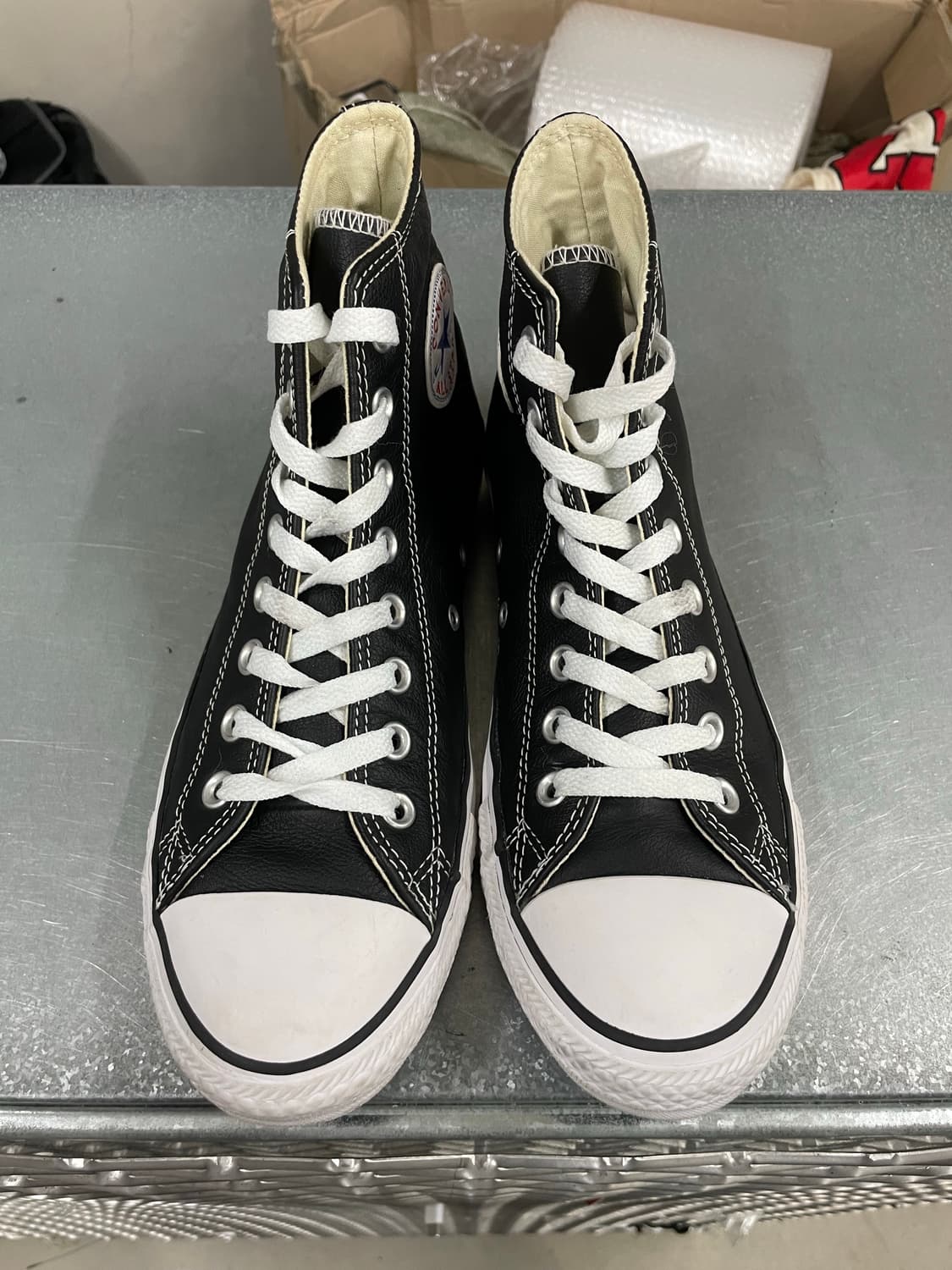 컨버스 척테일러 올스타 레더 블랙 260 (gr-4116) 상품이미지5