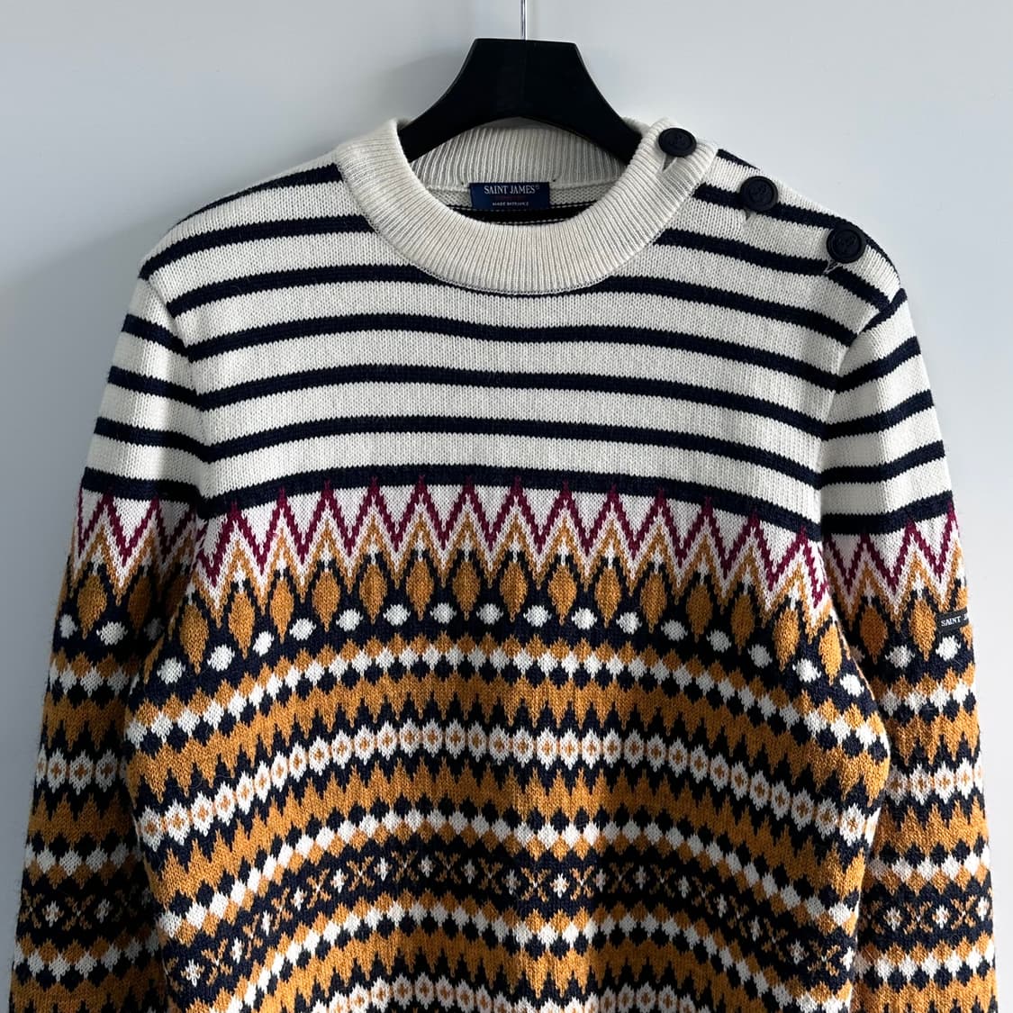 세인트 제임스 노르딕 패턴 니트  (va.118) 상품이미지2