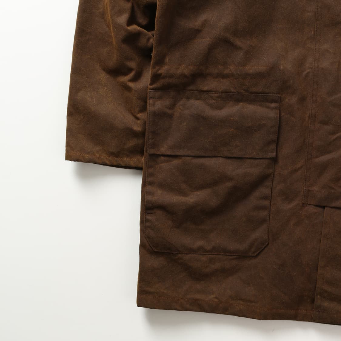 KOOLAH duster 브라운 왁스드 코트   상품이미지3