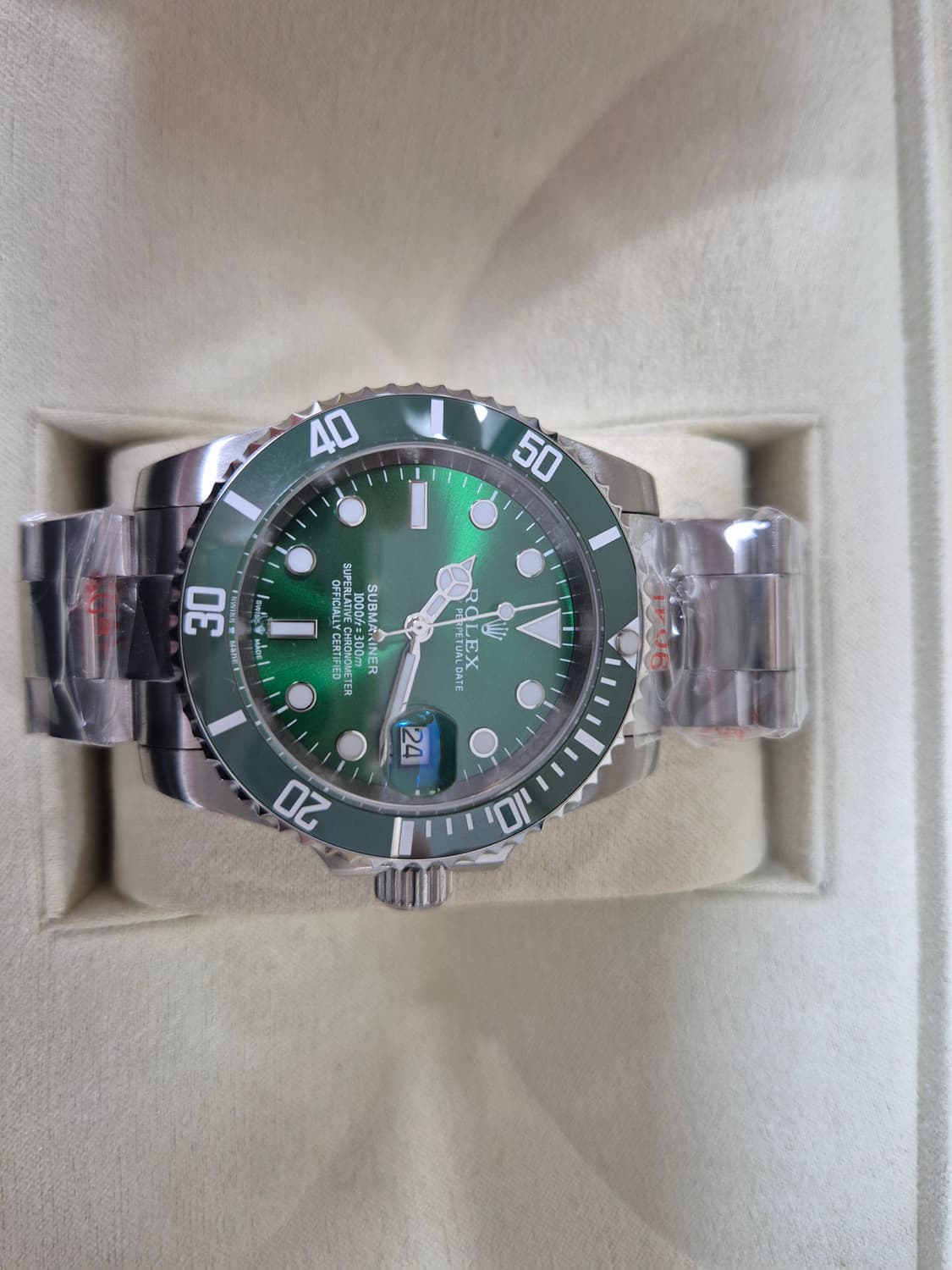 롤렉스 서브마리너 오토매틱 초록헐크 시계 상품이미지1