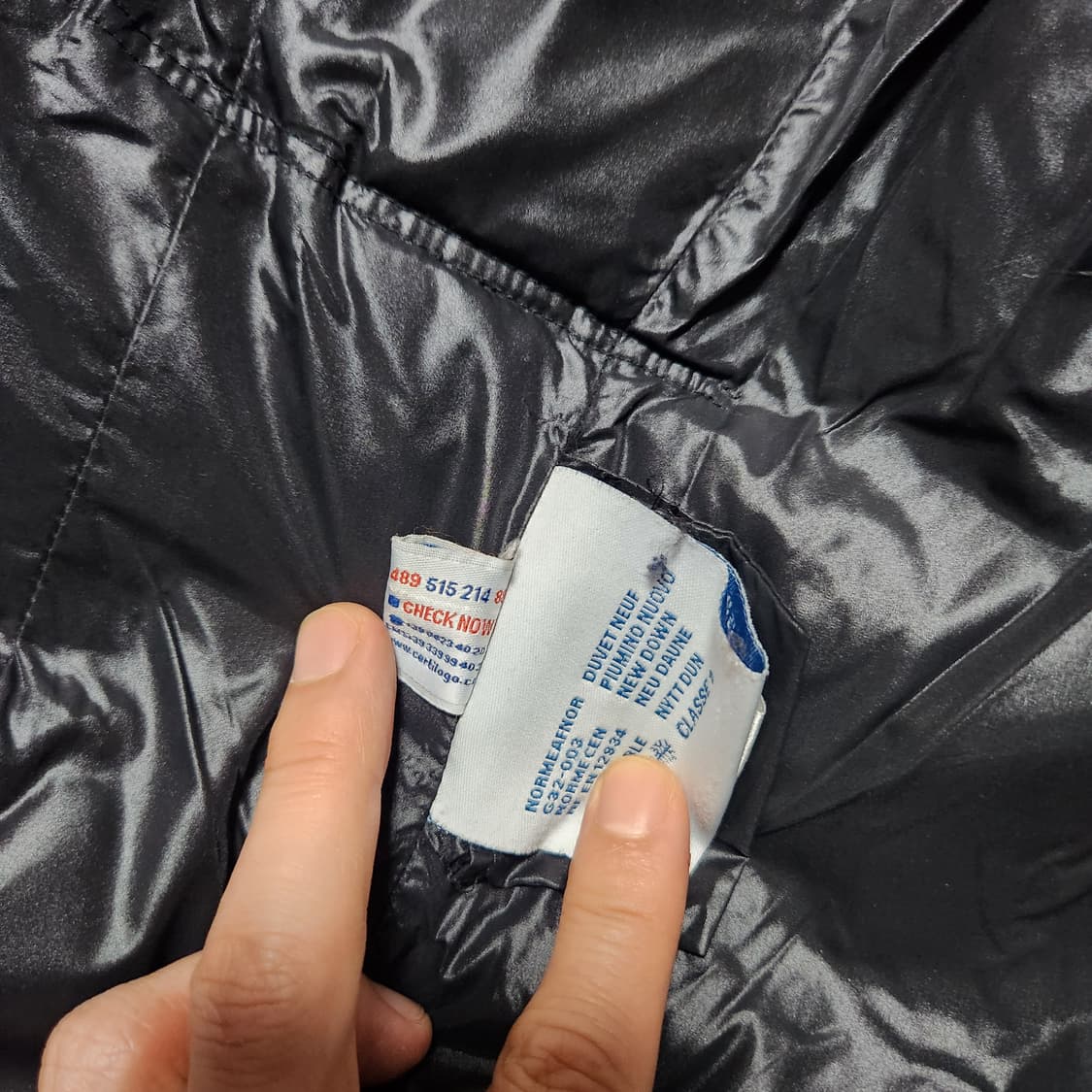 몽클레어 여성 롱패딩 블랙 상품이미지5