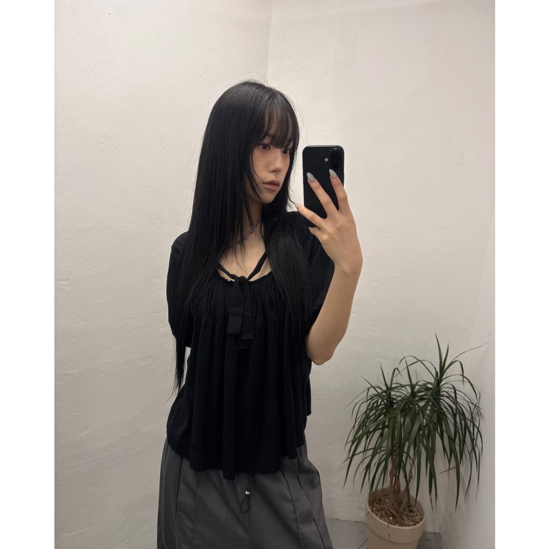 tricot COMME des GARCONS Ribbon Top 상품이미지1