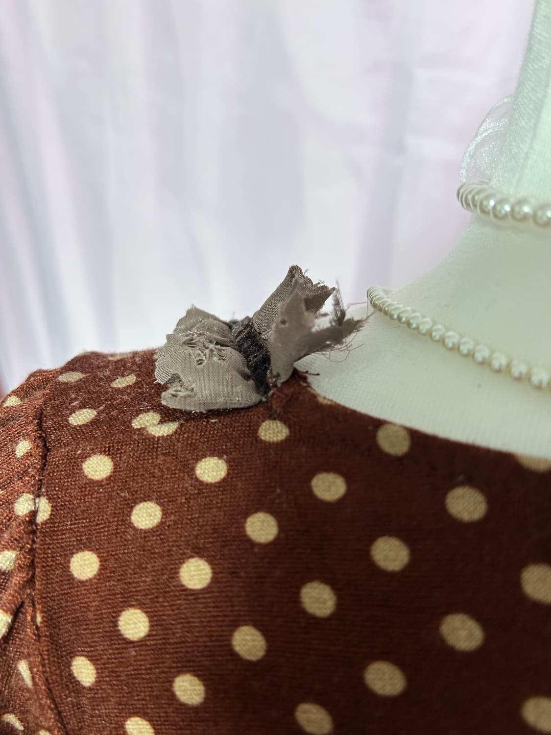 빈티지 히메갸루 엑시즈팜 땡땡이 원피스 상품이미지5